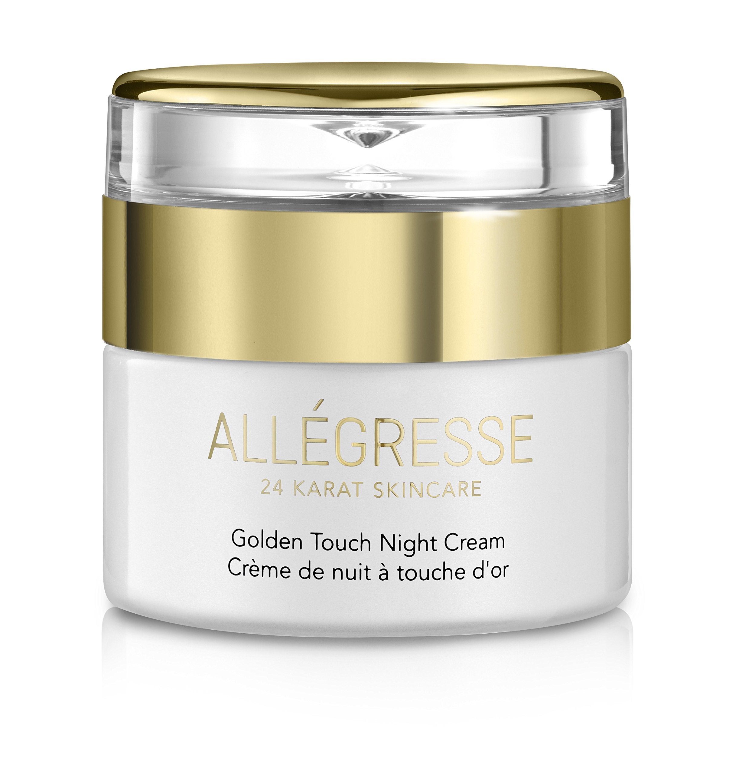 ALL  GRESSE 24 KARAT SKINCARE Golden Touch Night Cream - Anti Wrinkle PM Moisturizer for Face & Neck - Anti-Aging - Antioxidants
