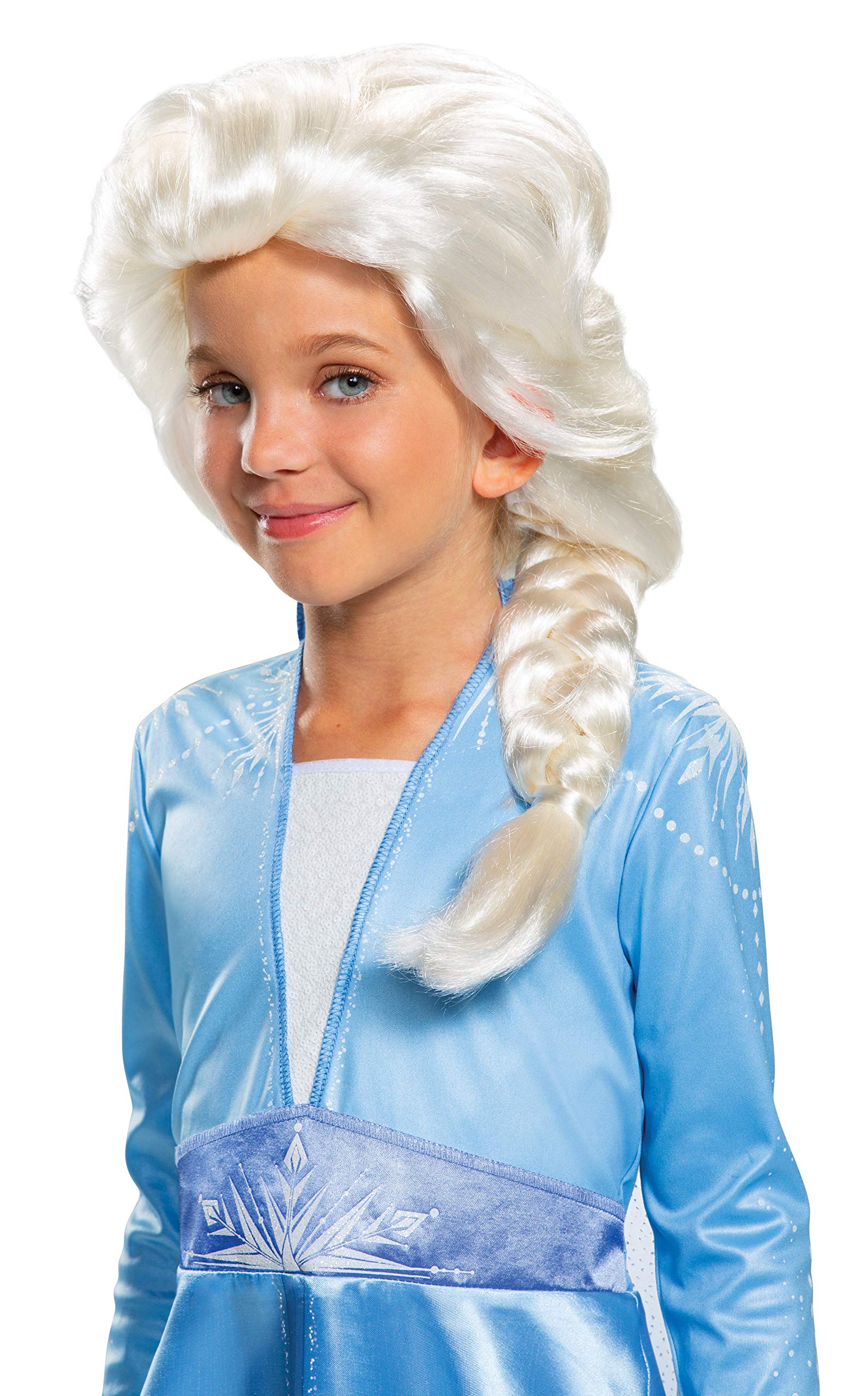 Disguise Costume Modern Wig, White, One Size Child US