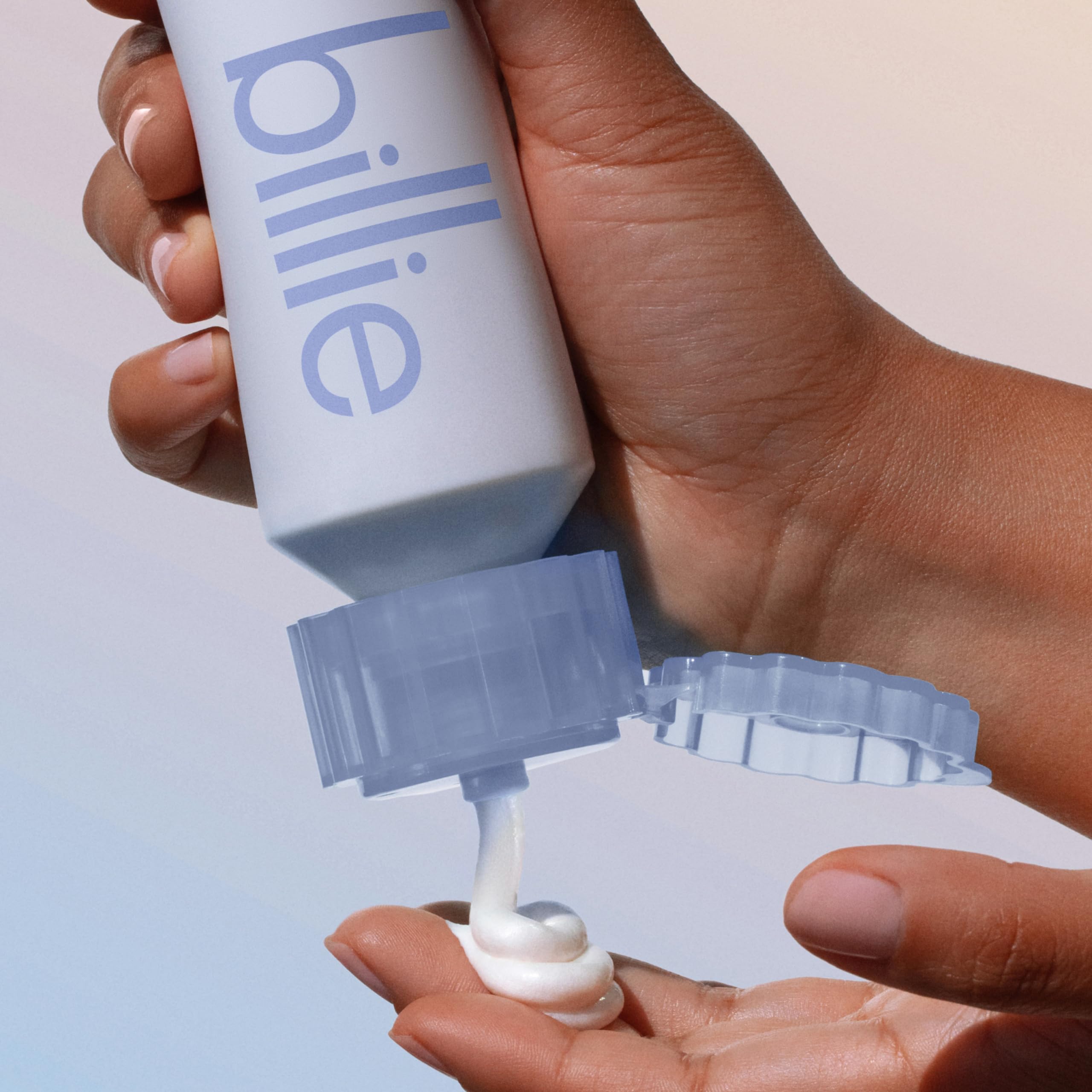 Billie Whipped Shave Cream - Ultra Gentle Protection - Fragrance-Free & Dermatologist-Approved - Designed for Sensitive Skin - 6