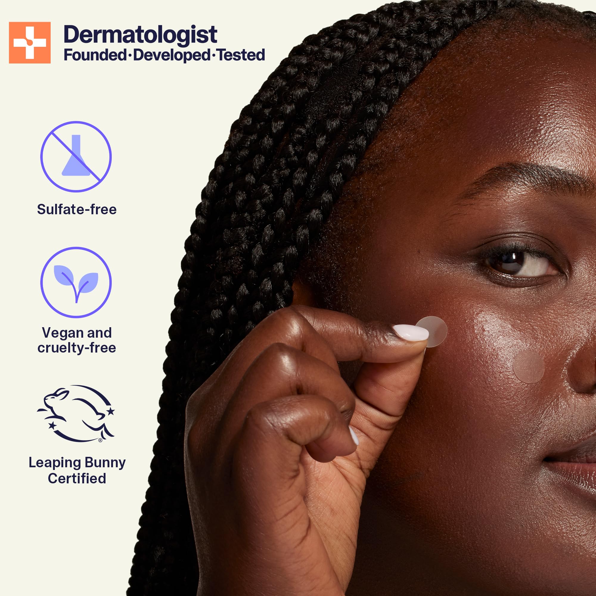 Curology Emergency Spot Pimple Patches For Face, Hydrocolloid Pimple Patches Fast-Acting Support, Spot Concealing And Oil Absorb