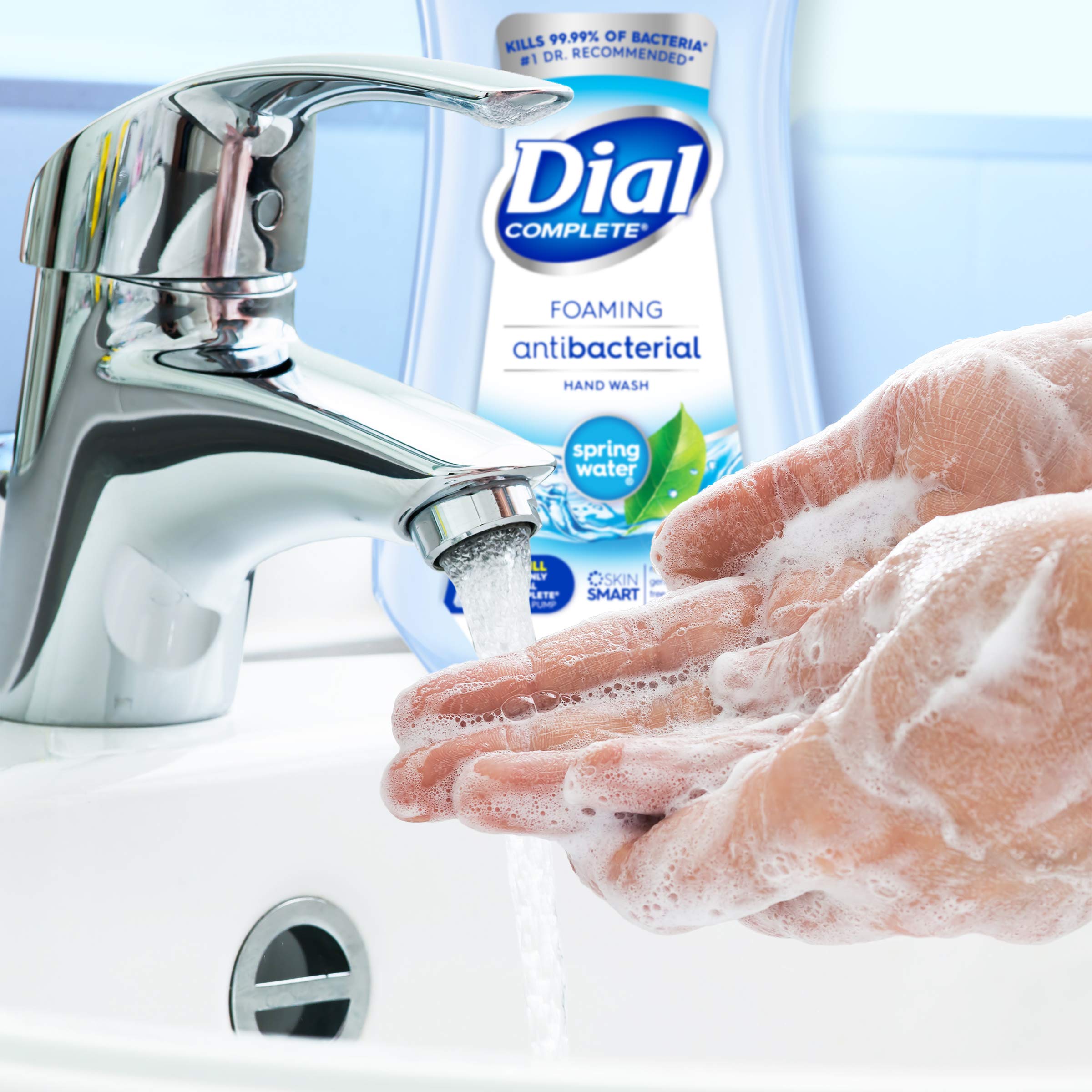 Dial Complete Antibacterial Foaming Hand Soap Refill, 32 Fl Oz (Pack Of 3)