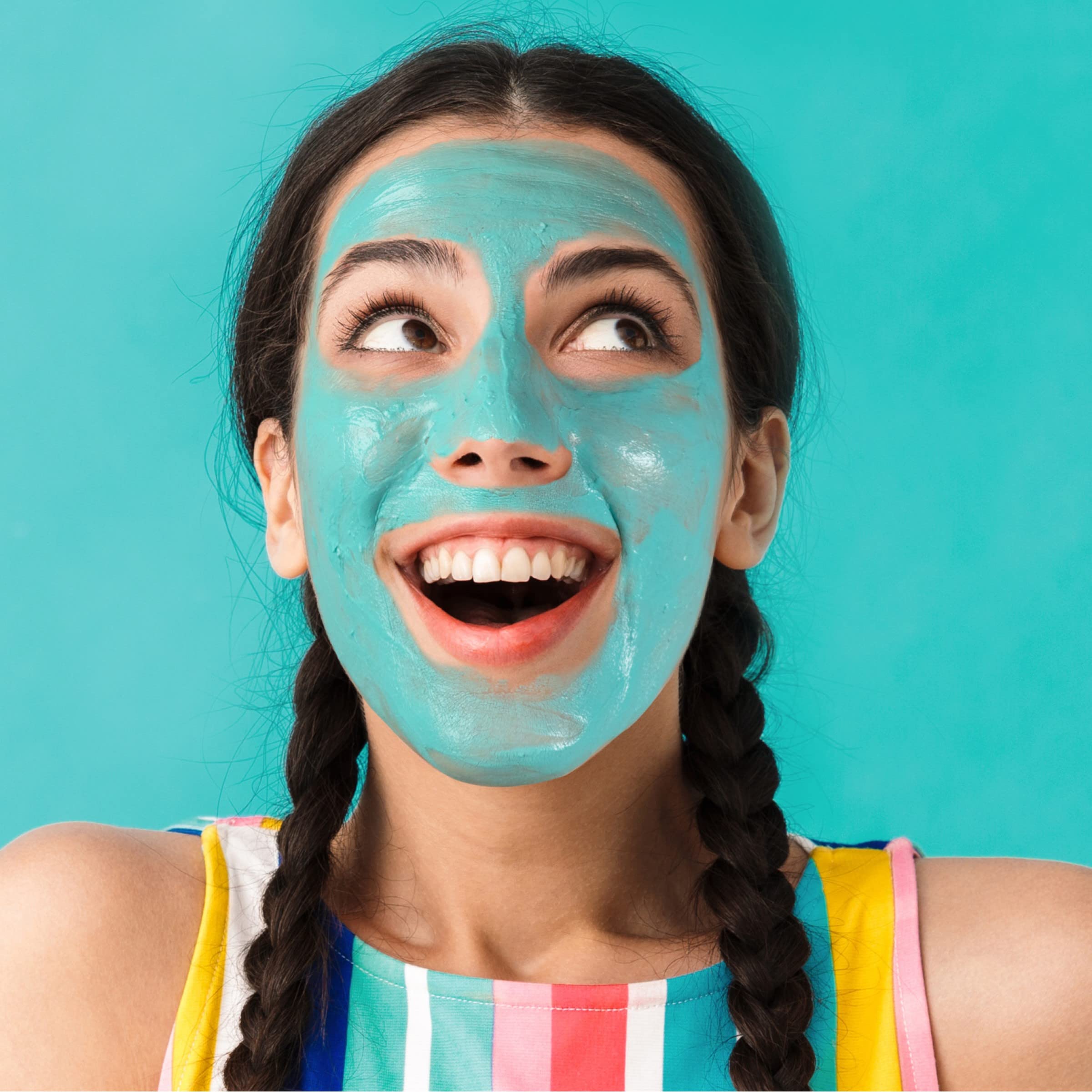 Freeman Anti-Stress Clay Facial Mask with Dead Sea Minerals, Balancing and Clearing Beauty Face Mask, 6 oz, 2 Pack