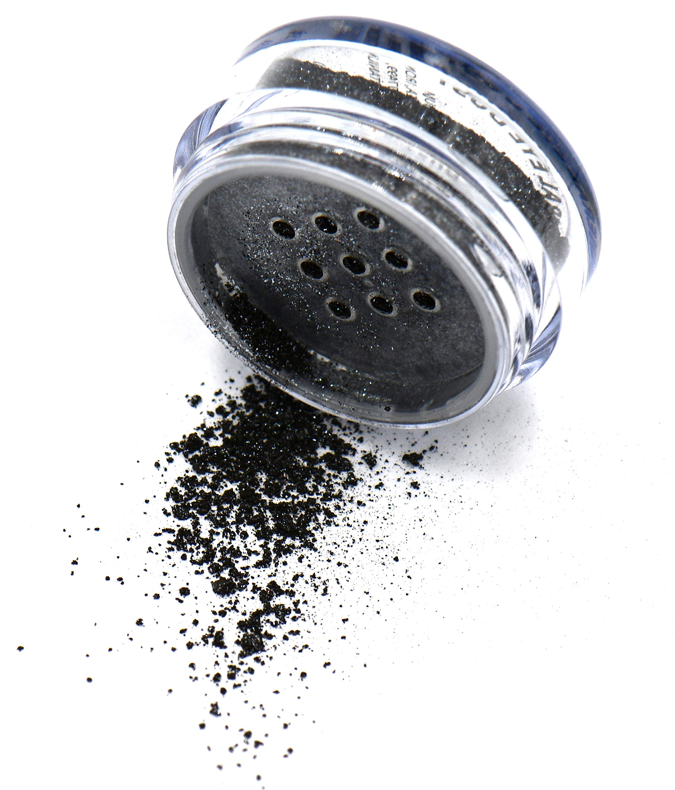 Sparkle Silver Grey Smoldering Galaxy Loose Eyeshadow Powder Pigment, Single Glitter Mineral Dust Jar Pot, Talc & Paraben Free,