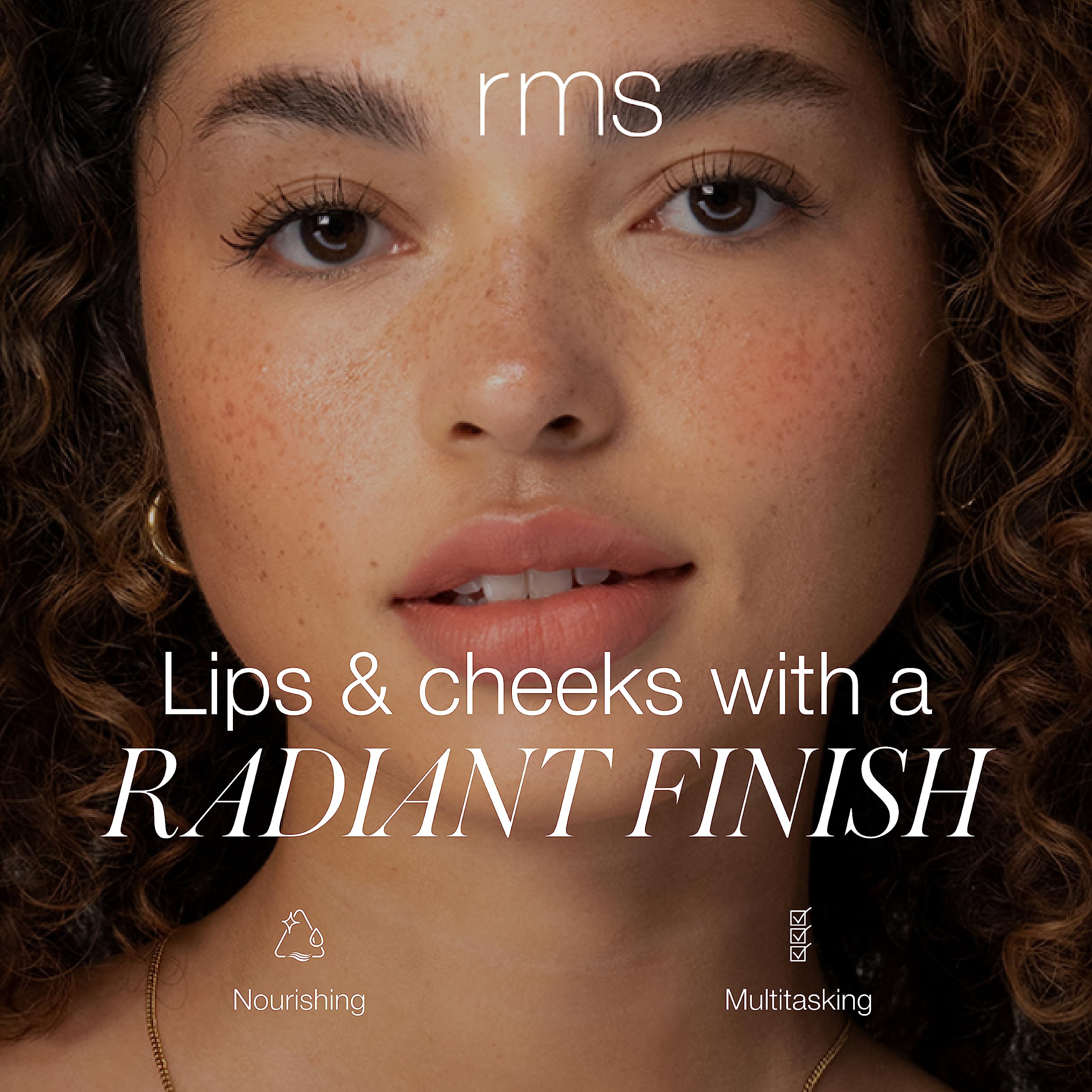 Rms Beauty Lip2Cheek Tint - Lip Tint & Cheek Tint, Lip Stain Make Up & Cream Blush For Cheeks, Blush Cream & Tinted Lip Balm, Li