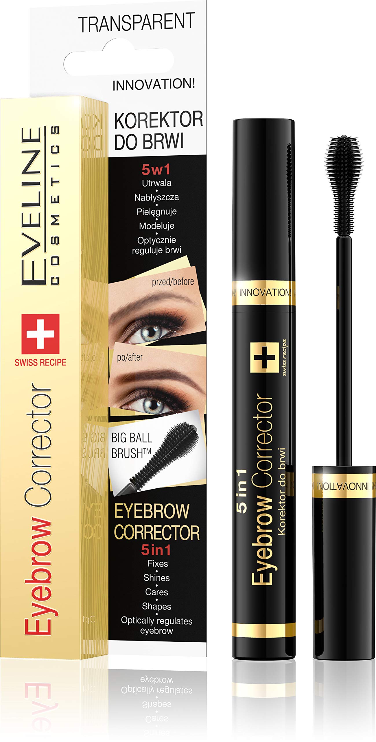 Transparent Eyebrow Corrector 5 in 1