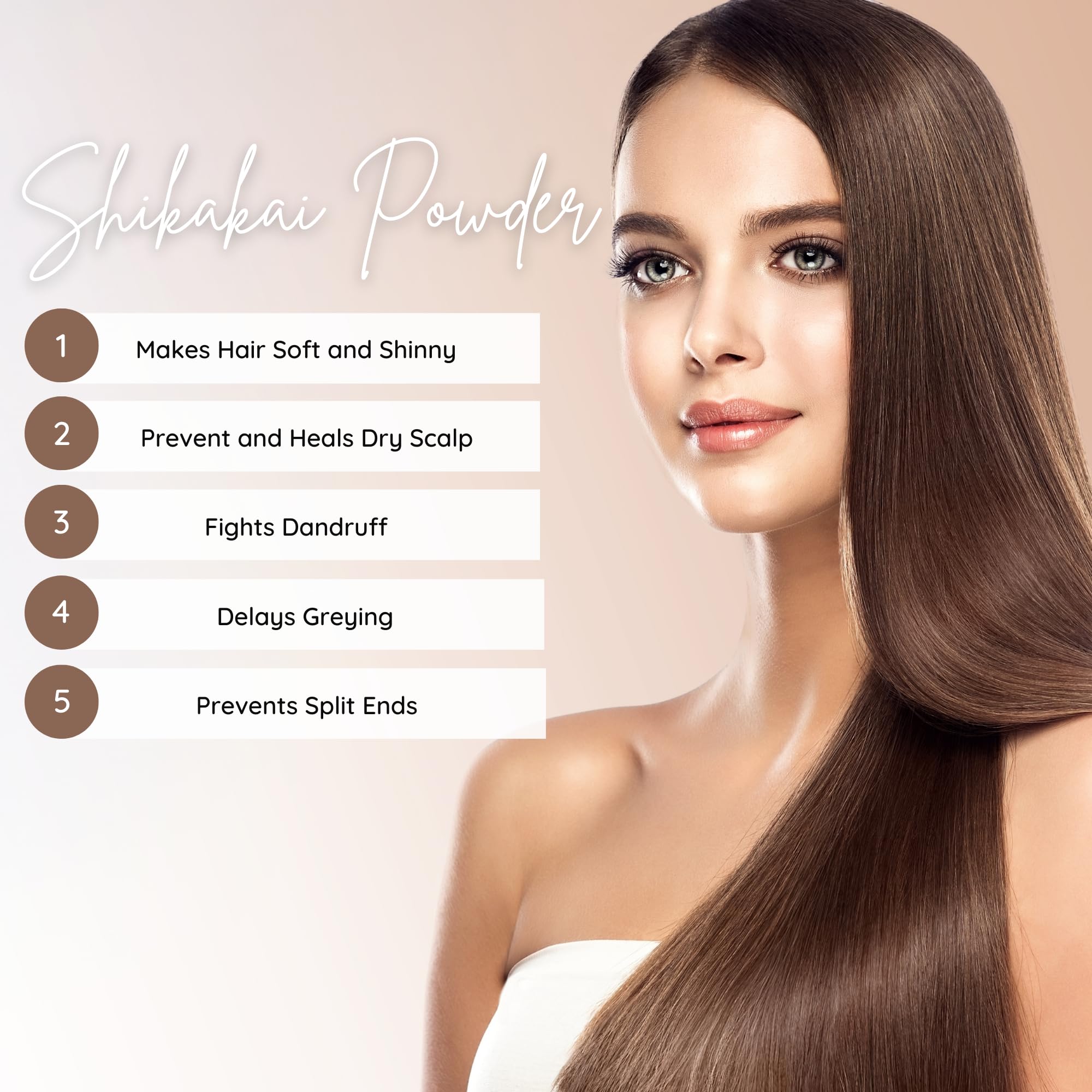 Herbs Botanica Shikakai Powder Pure Acacia Concinna Fruit Pods Powder For Hair, Shiny, Tangled Hair Cleanser & Conditioner Vegan