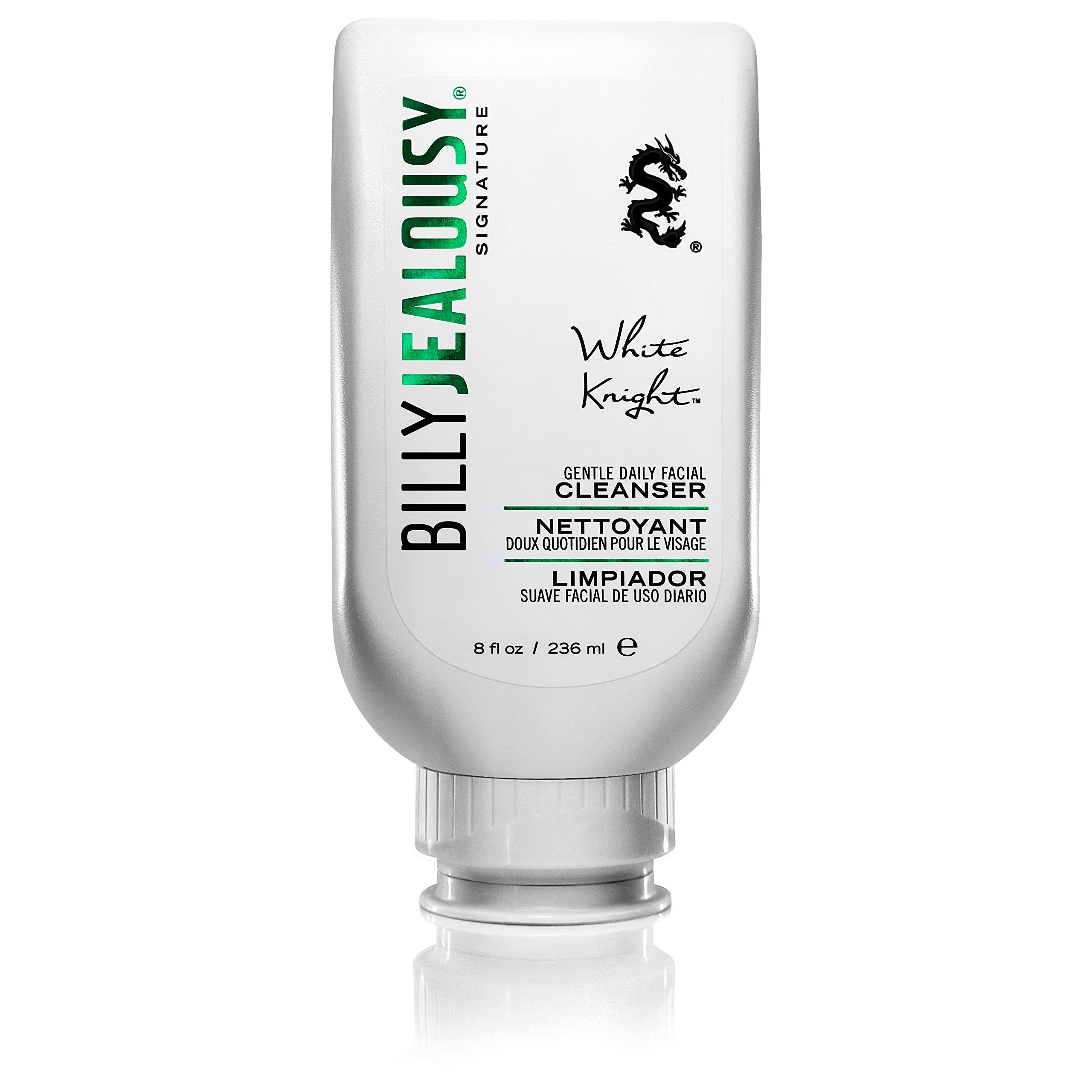 Billy Jealousy White Knight Gentle Daily Facial Cleanser, 8 Fl Oz