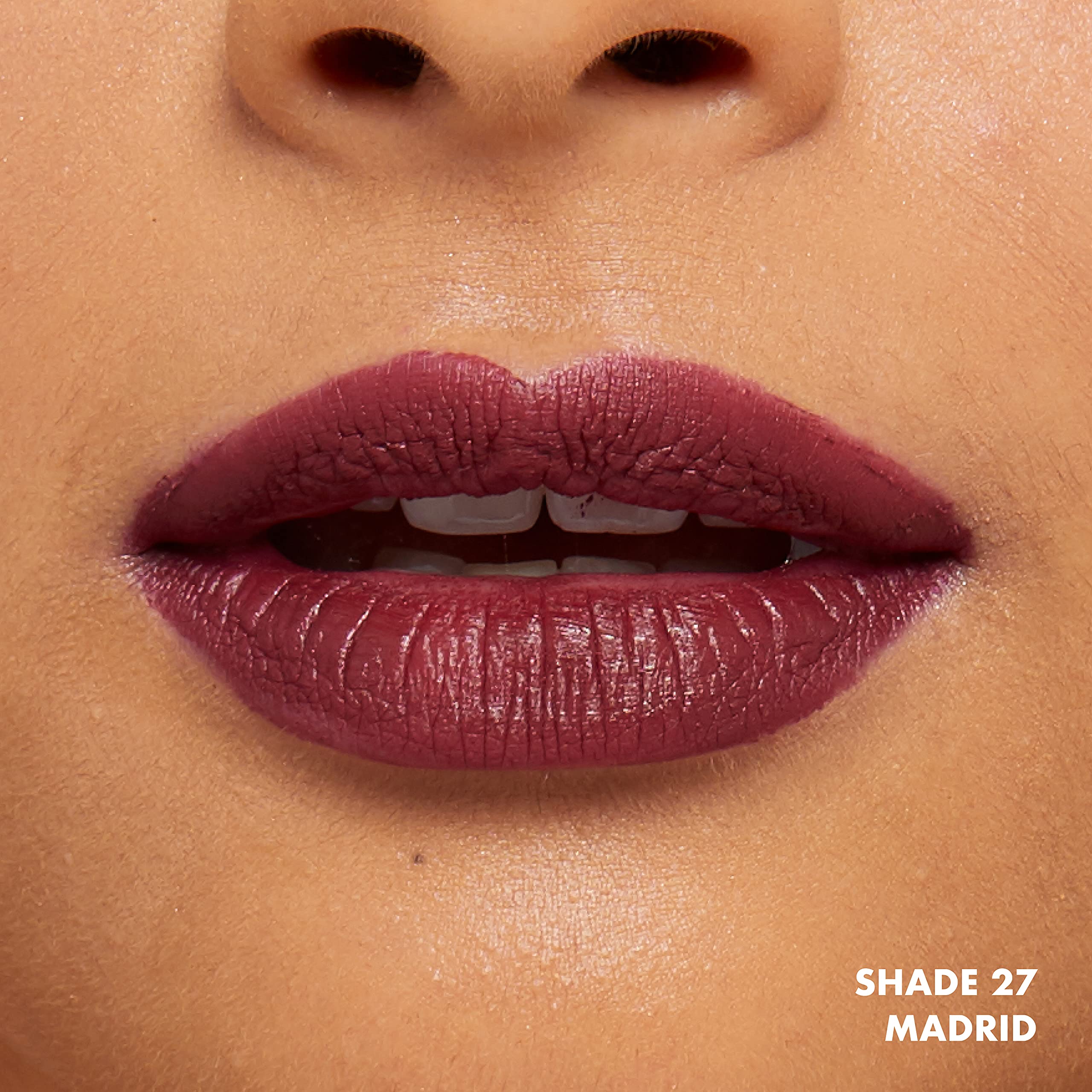 Nyx Professional Makeup Soft Matte Lip Cream, Lightweight Liquid Lipstick - Madrid (Cranberry Red)
