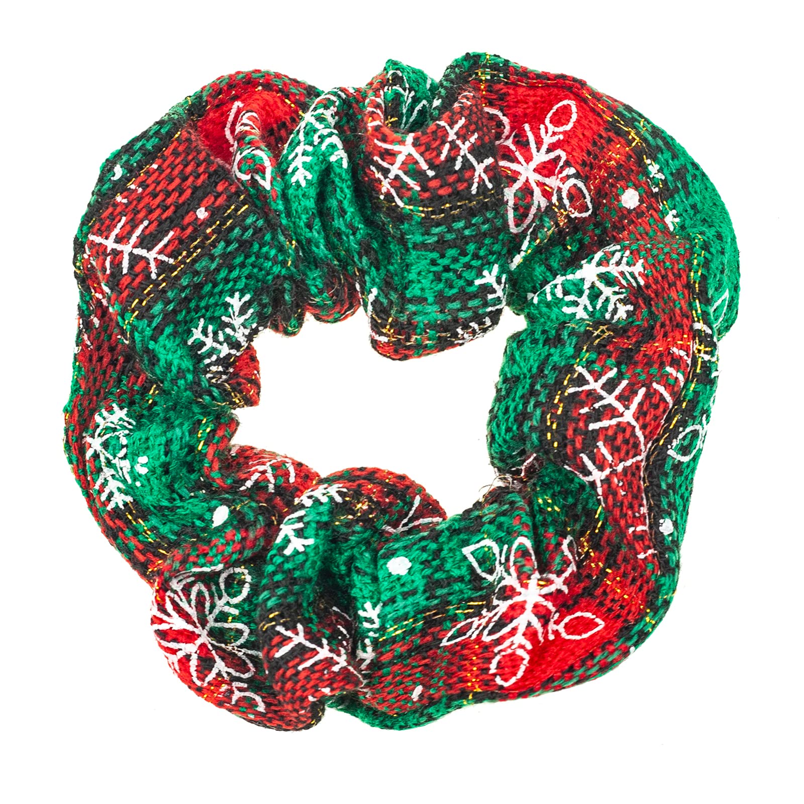 Scrunchies for Hair, Christmas Styles Hair Scrunchies for Women, Bandana Scrunchies, 5PCS Bandana Scrunchy Hair Ties, Scrunchies