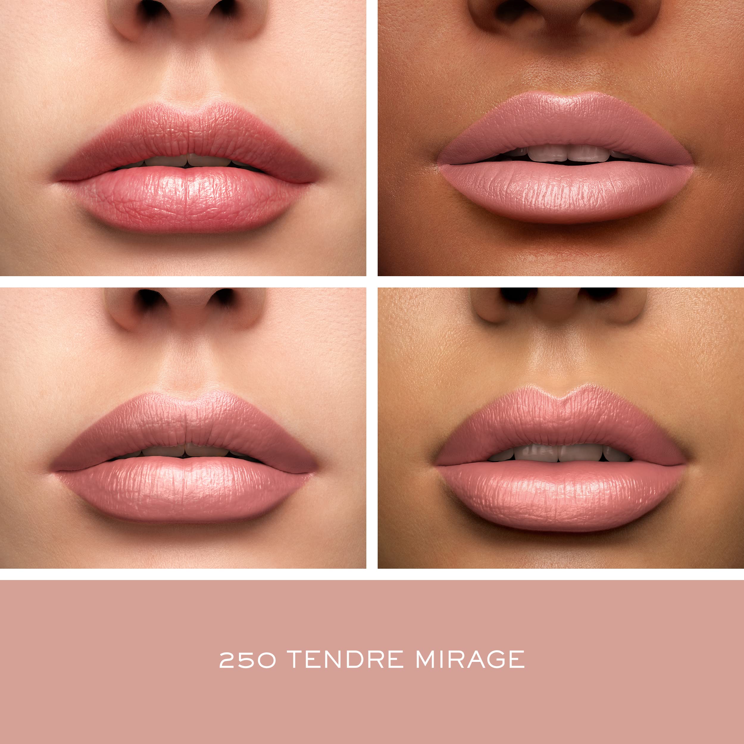 Lancme L'Absolu Rouge Hydrating Cream Lipstick - Smudge-Resistant & Luminous Finish - Up To 18HR Comfort - 250 Tendre Mirage