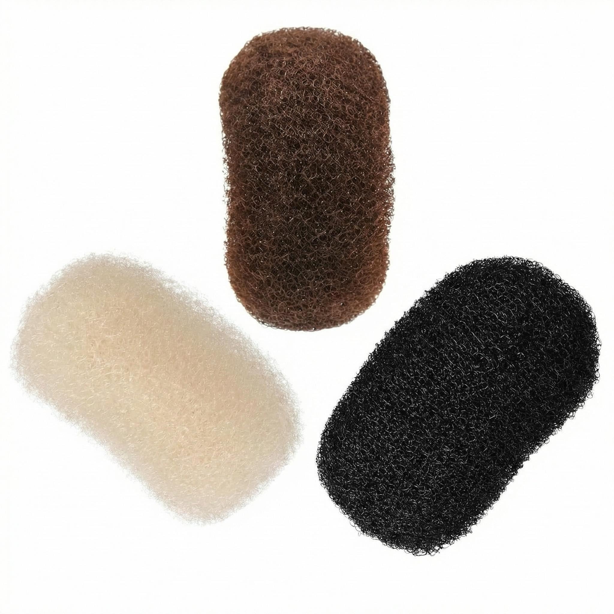 3Pcs Bump It Up Volume Hair Base Volume Hair Bump Insert Hair Bump Clip Inserts Hair Pads Hair Styling Clip Hair Accessories for