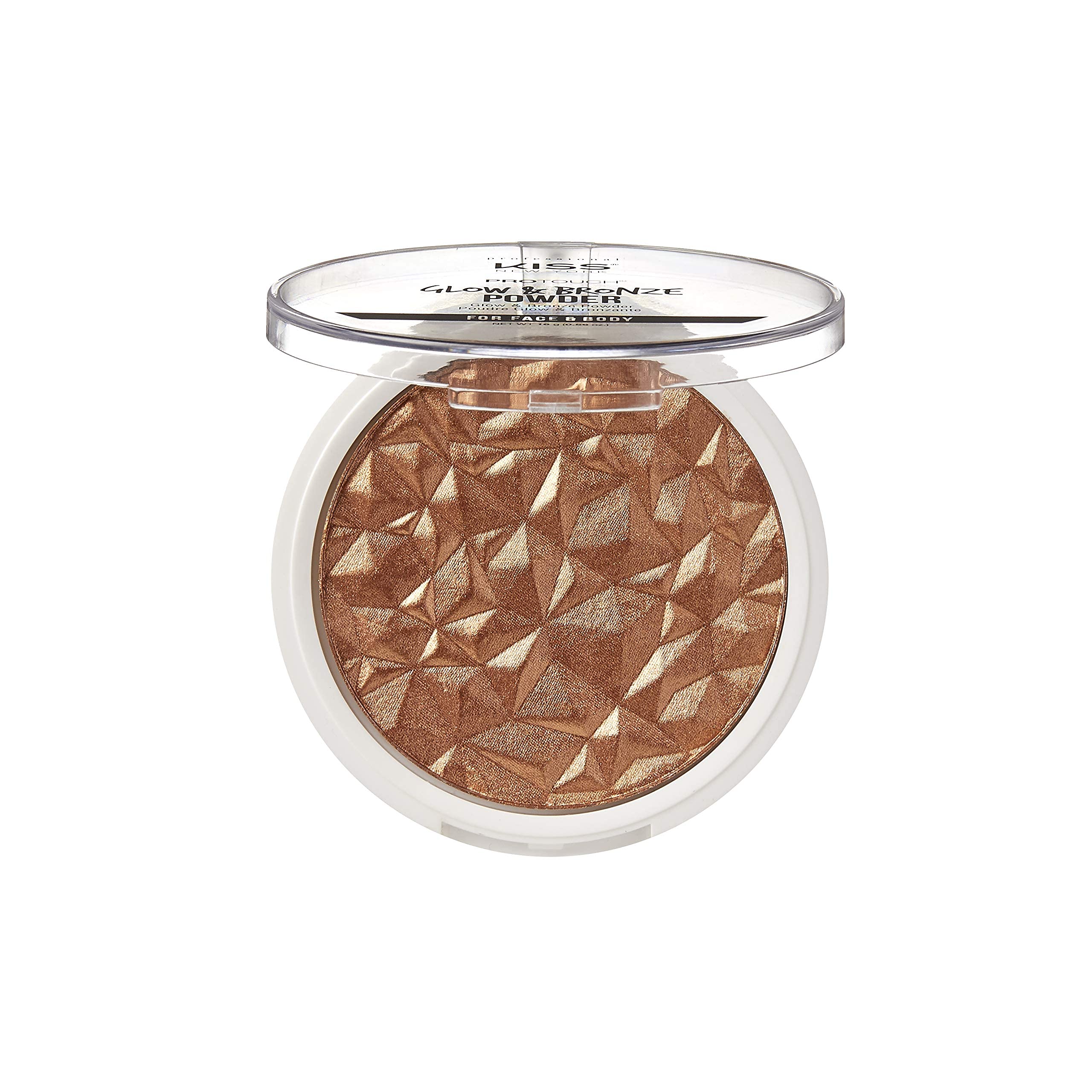 KISS NEW YORK Pro Touch Glow & Bronze Powder for Face & Body- KPBP01 (Powder-Medium)