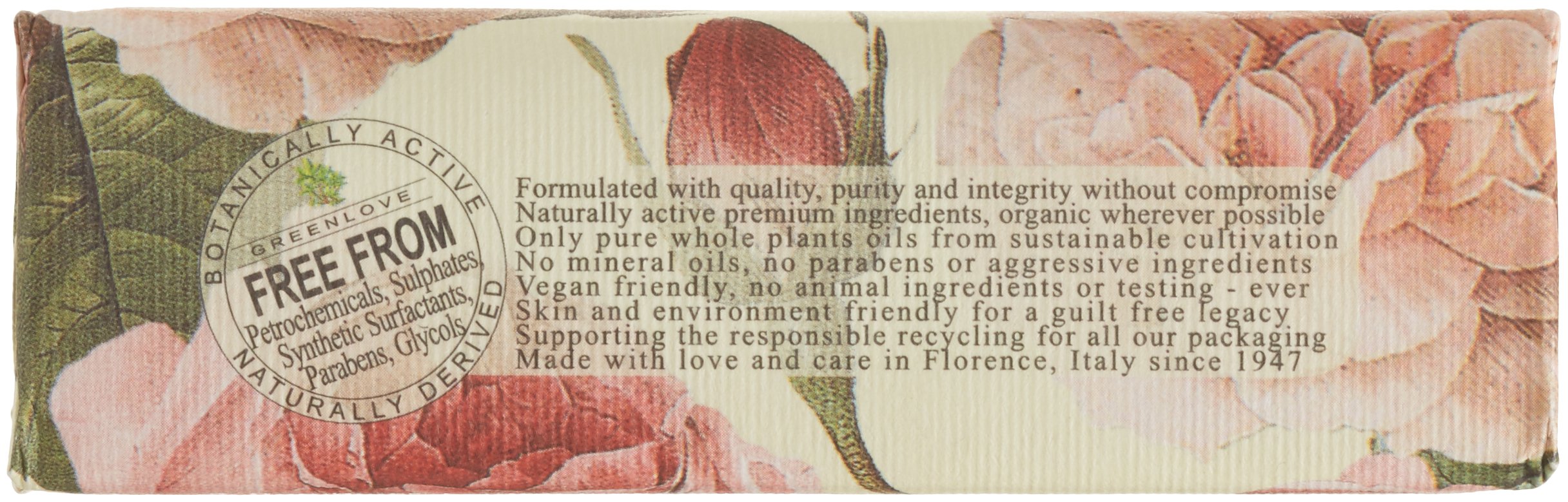 Nesti Dante Romantica Exhilarating Natural Soap - Florentine Rose & Peony 250G/8.8Oz