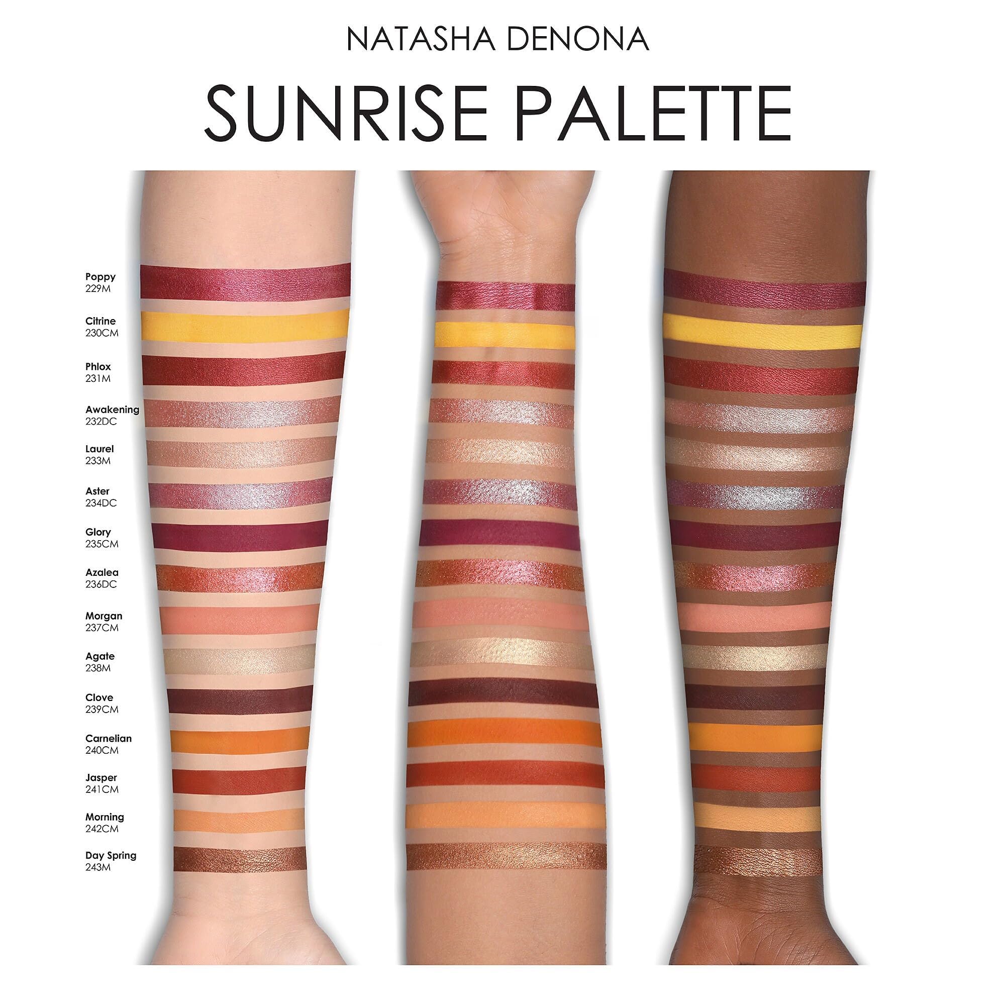 Natasha Denona Sunrise Eyeshadow Palette 0.67 oz/ 19.25g