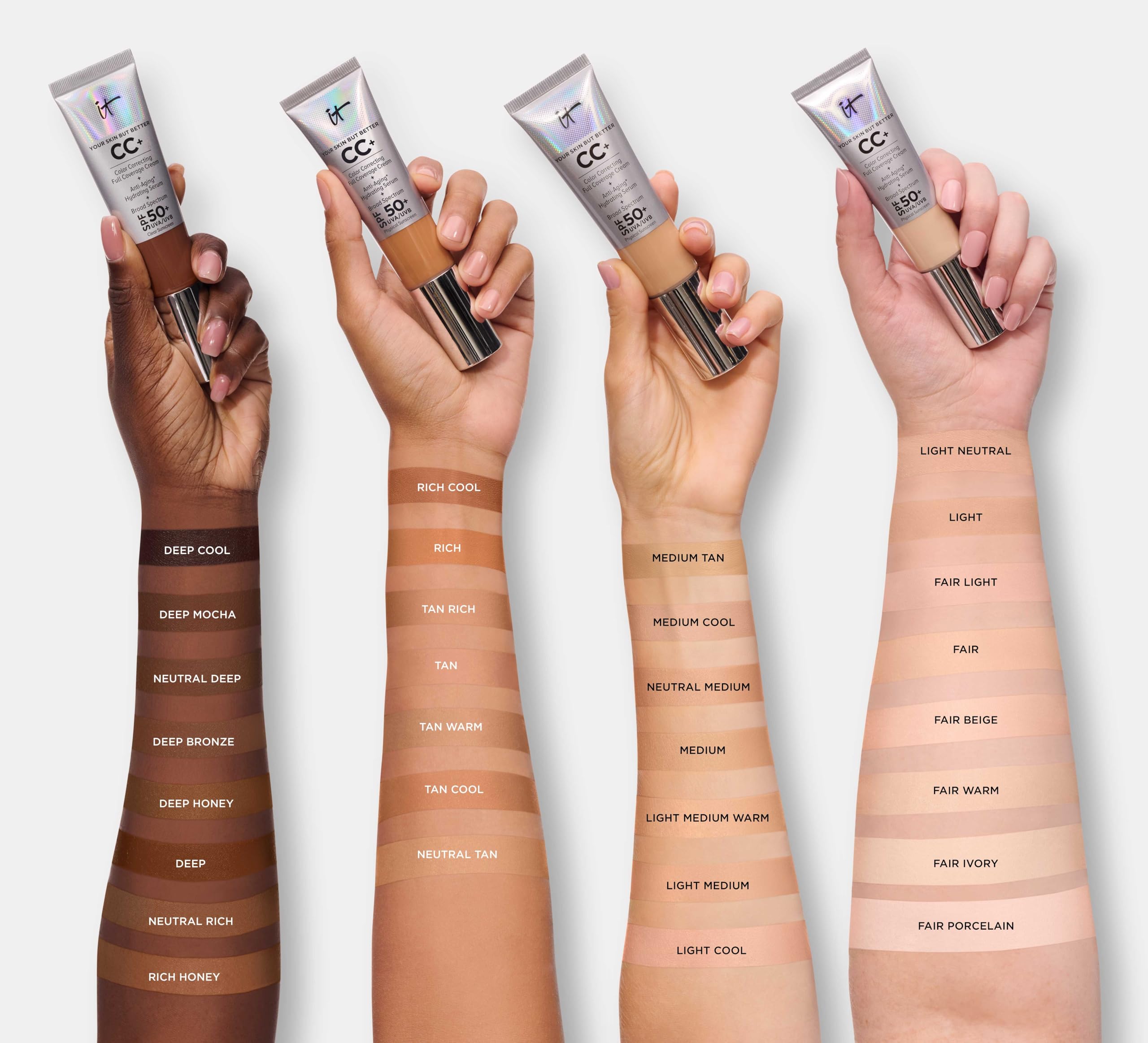 It Cosmetics Your Skin But Better Cc+ Cream, Rich Cool - Color Correct ...