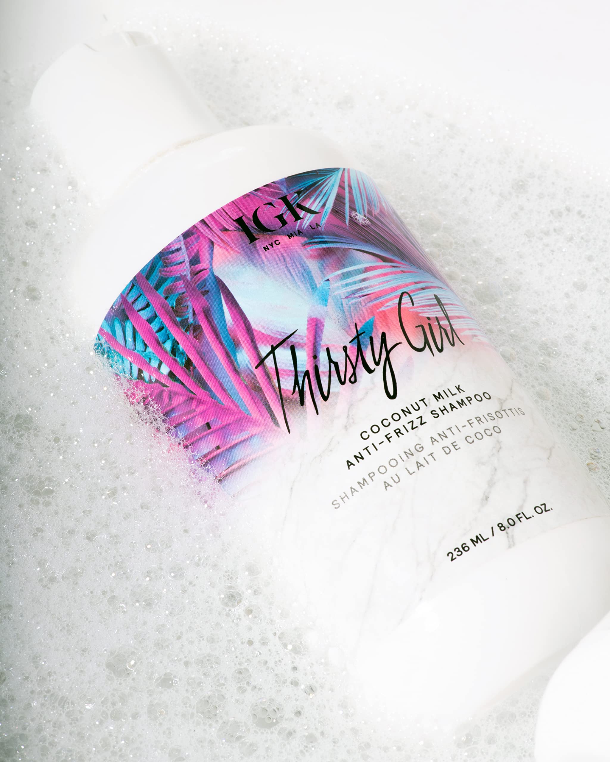 Igk By Igk Thirsty Girl Coconut Milk Anti-Frizz Shampoo 8 Oz(D0102Hi6Mtg)