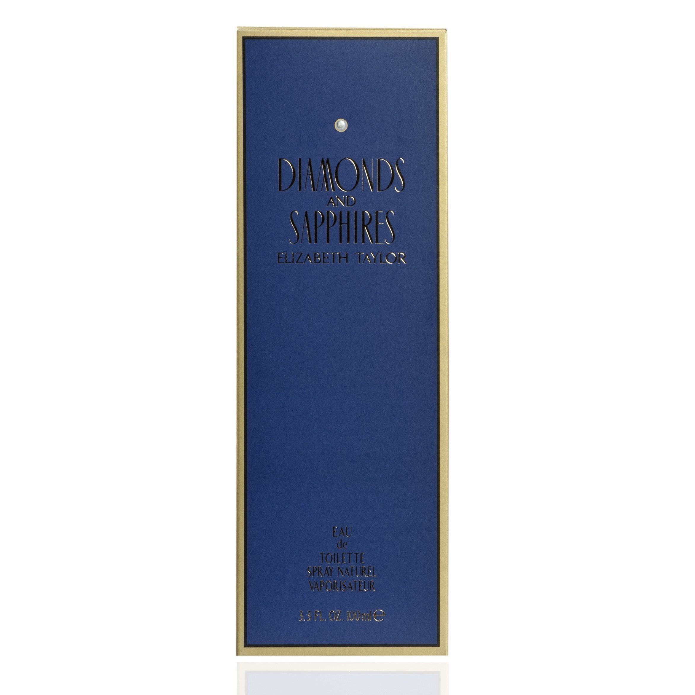Diamonds & Sapphires By Elizabeth Taylor Edt Spray 3.3 Oz For Women