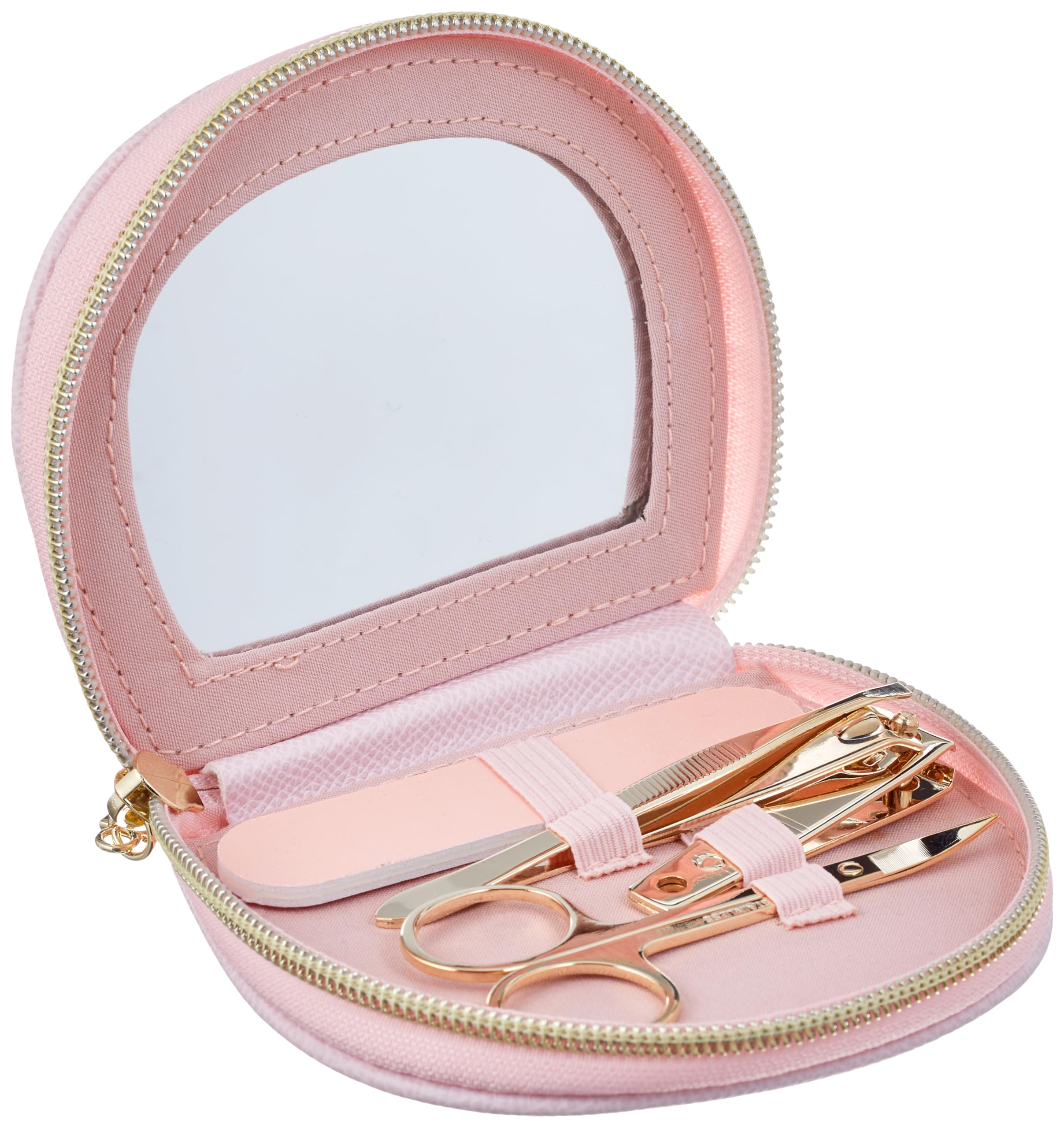 Mud Pie Manicure Kit, Blush, 4 1/2 x 3 1/2