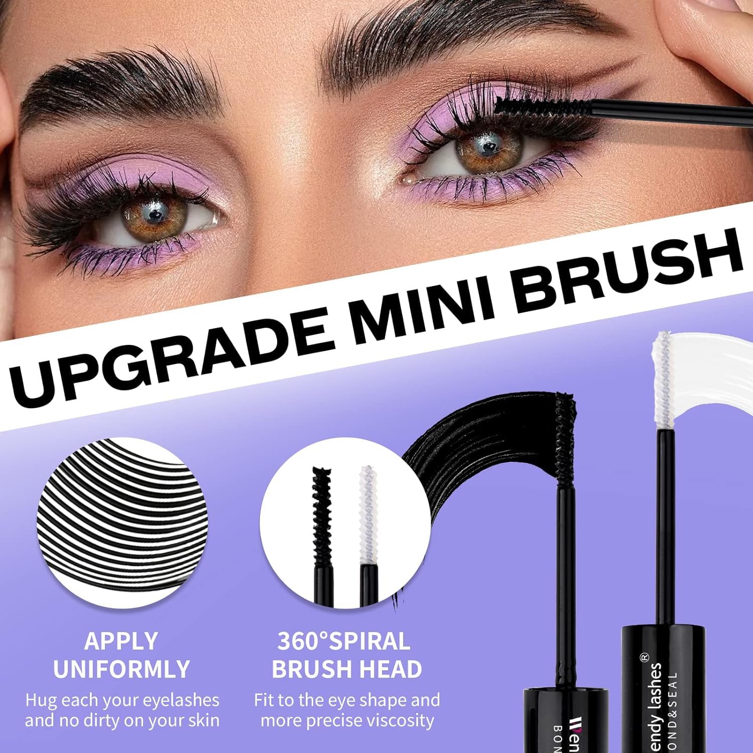 DIY lash Extension Kit 60D+80D Lash Cluster Kit with 240 PCS C/D Curl 12-16mm Mixed,Individual Lashes Clusters Lash Band and Sea