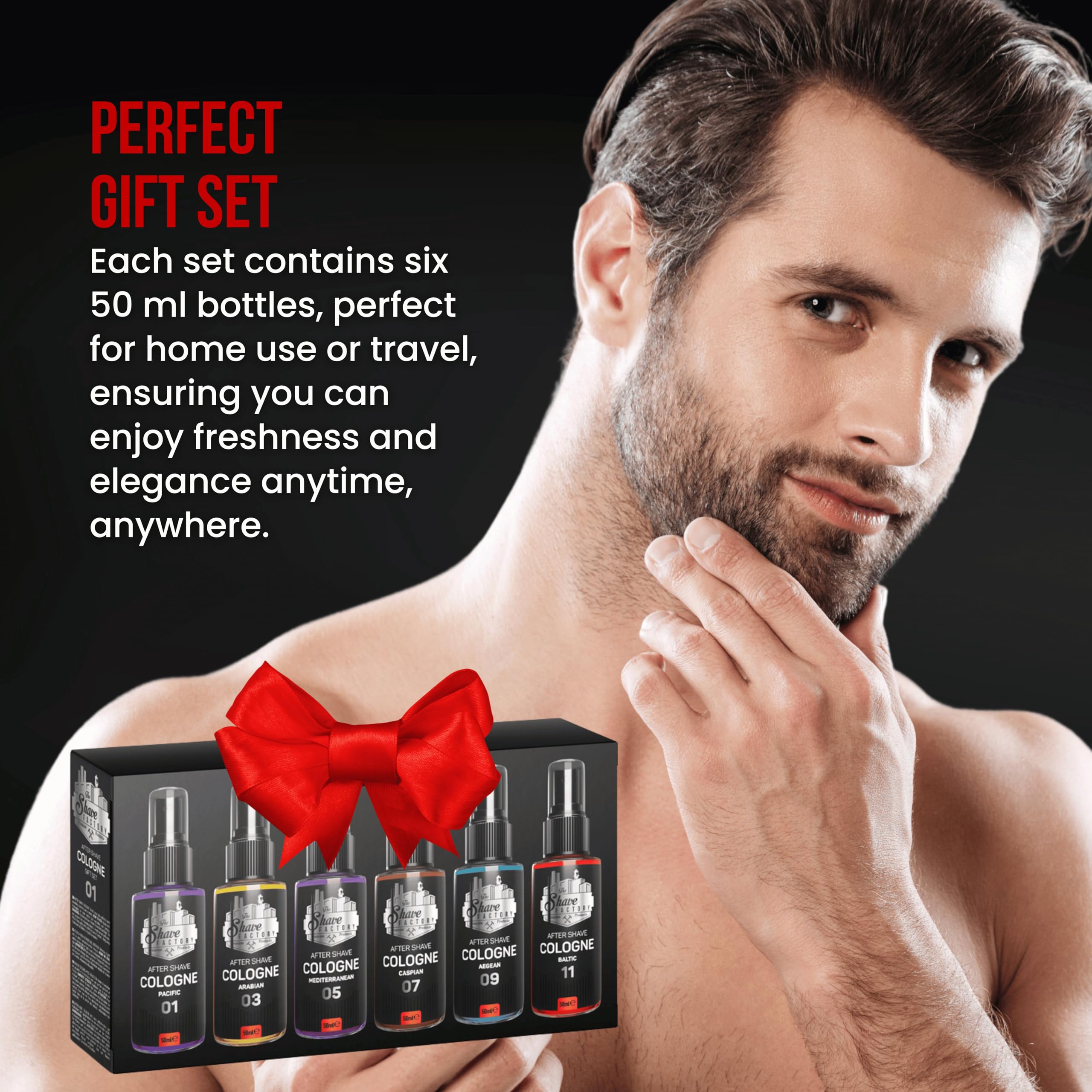 the shave factory After Shave Cologne Gift Series (Set 2)