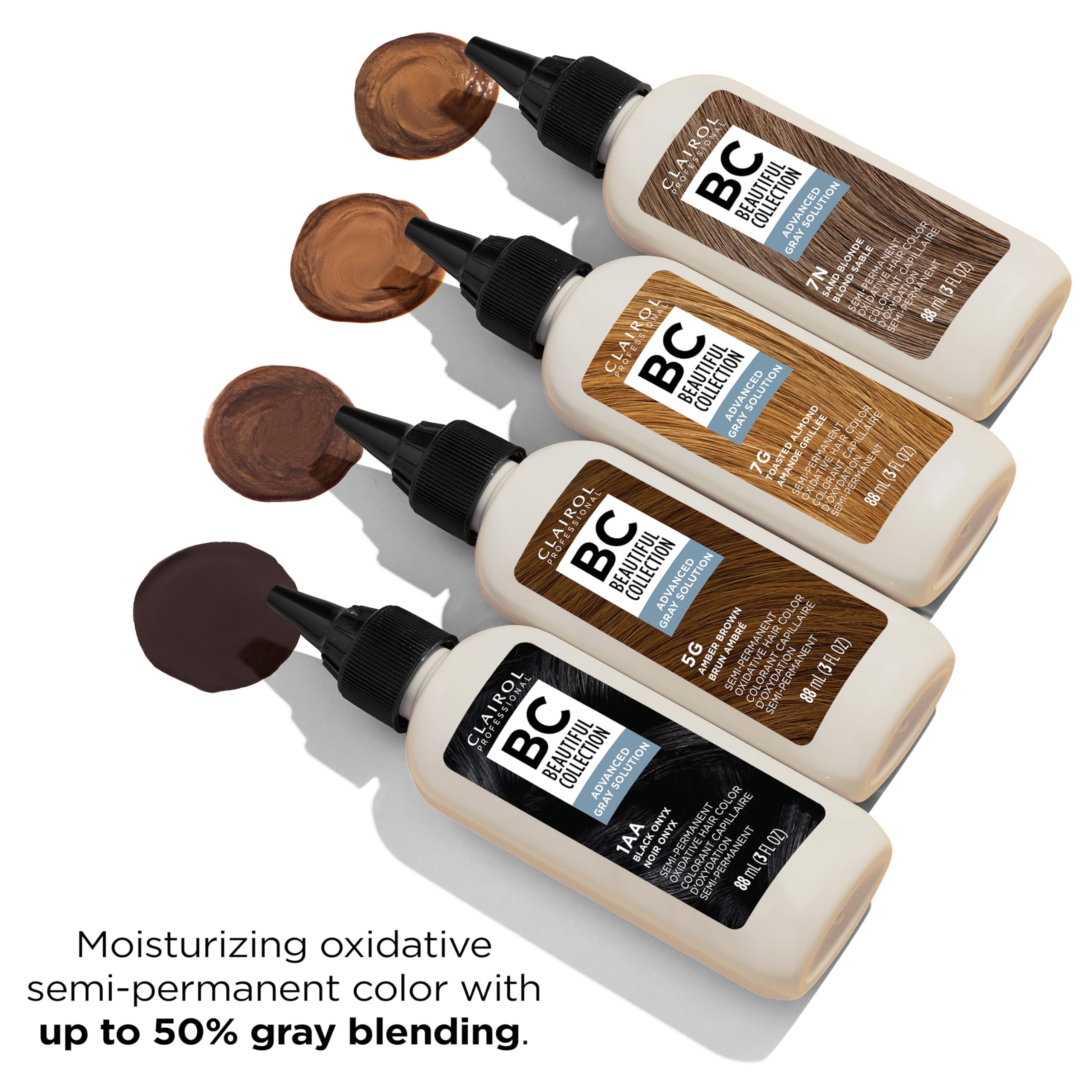 Clairol Professional Beautiful Collection Advanced Gray Solutions, 6G Light Golden Chestnut, 3 oz. - Packaging May Vary