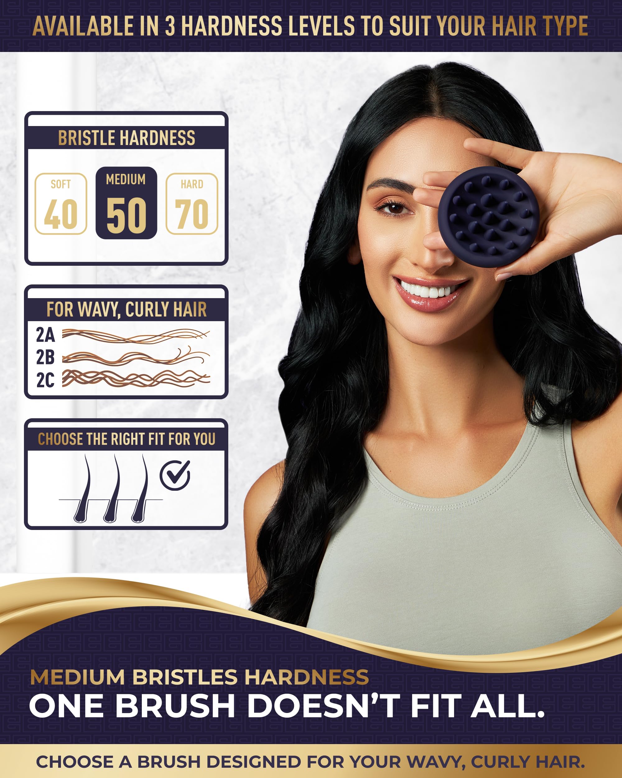 BEAUXSOI Silicone Shampoo Brush & Scalp Exfoliator Hair Massager for Hair Growth Scalp Scrubber Scalp Massager Hair Growth Head