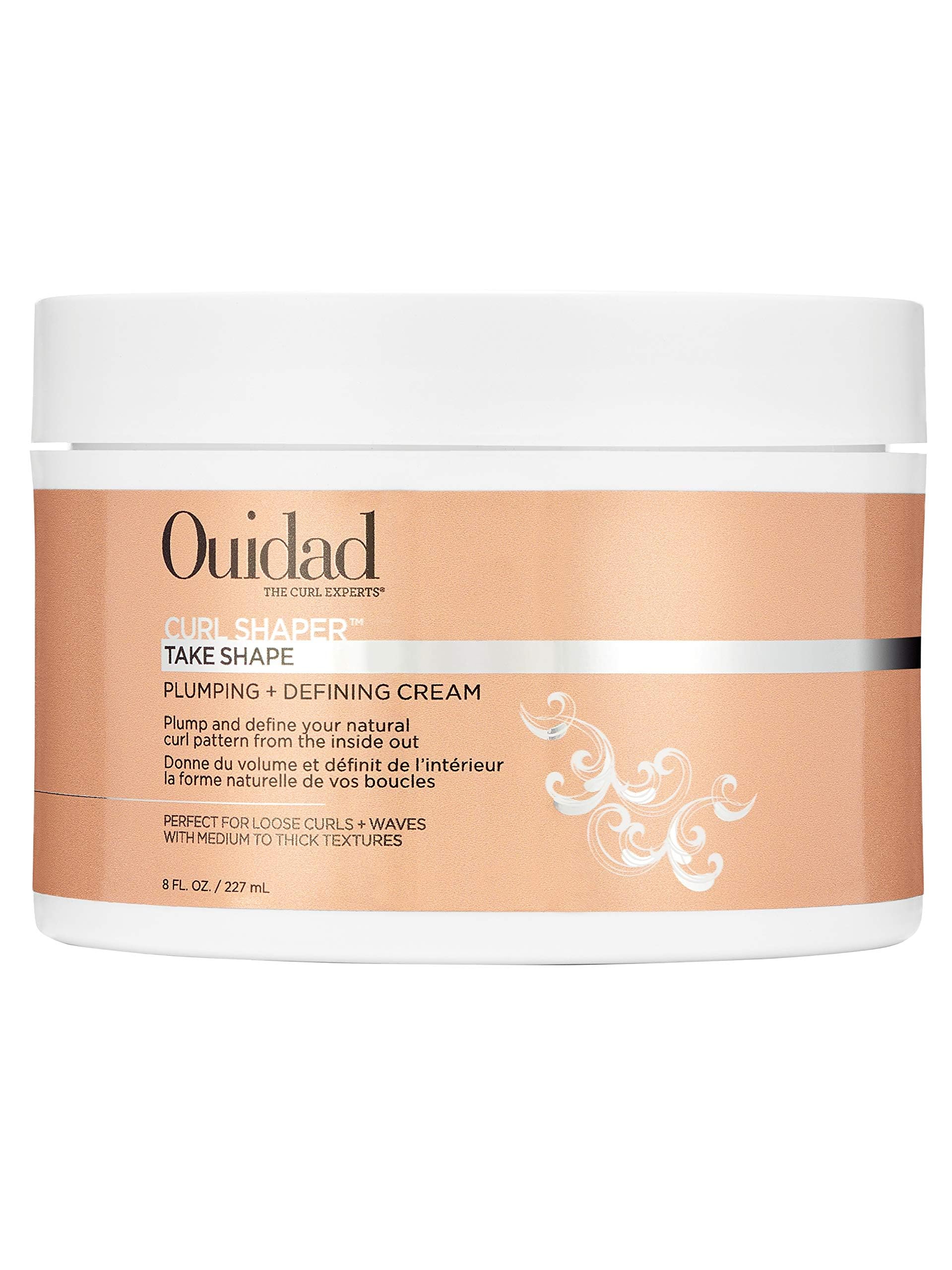 Ouidad Curl Shaper Take Shape Plumping + Defining Cream, 8 Oz.