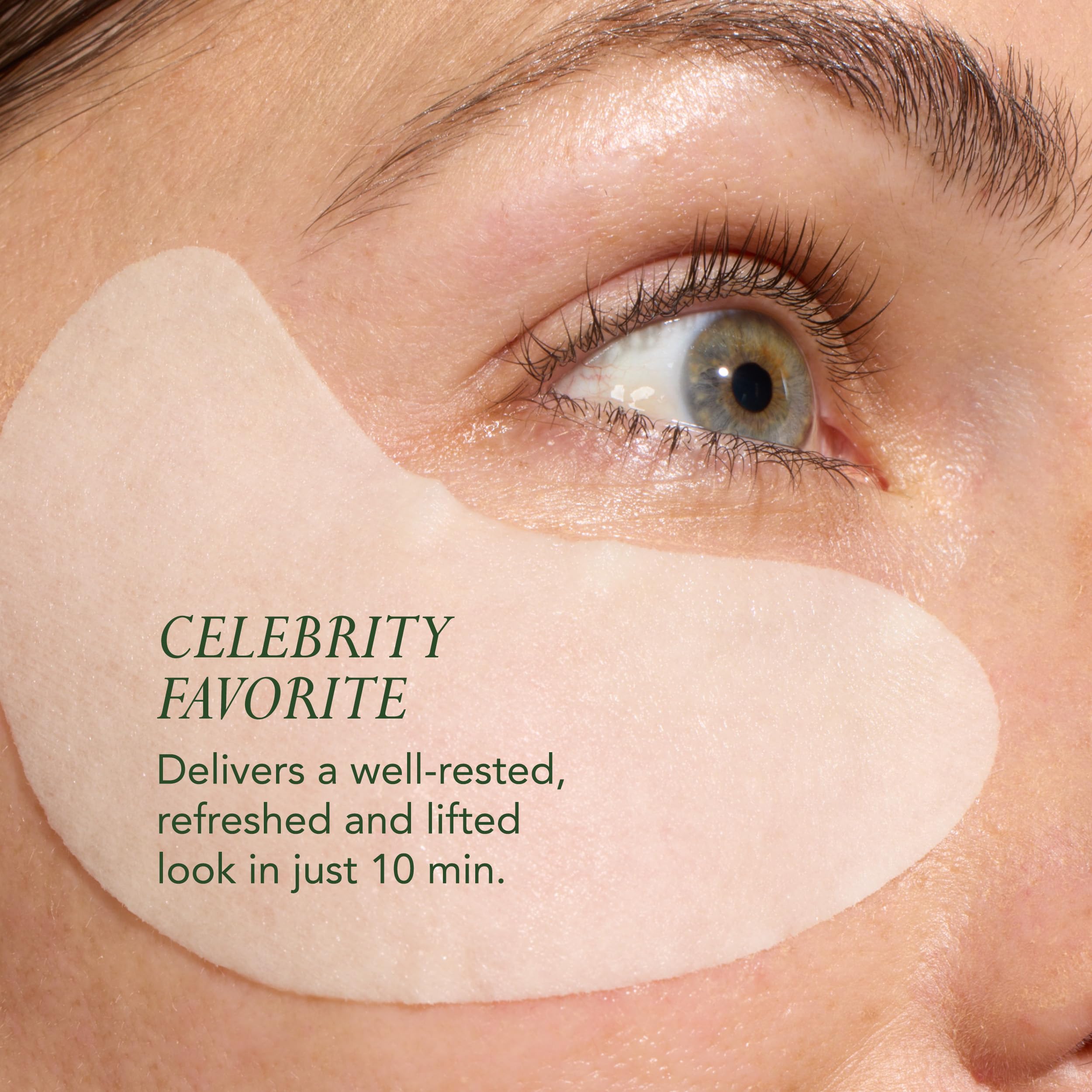 Kat Burki KB5 Eye Recovery Masks. Quick Lifting and Illuminating Eye Masks Powered by Niacinamide & Plant Stem Cells, 8 Applicat