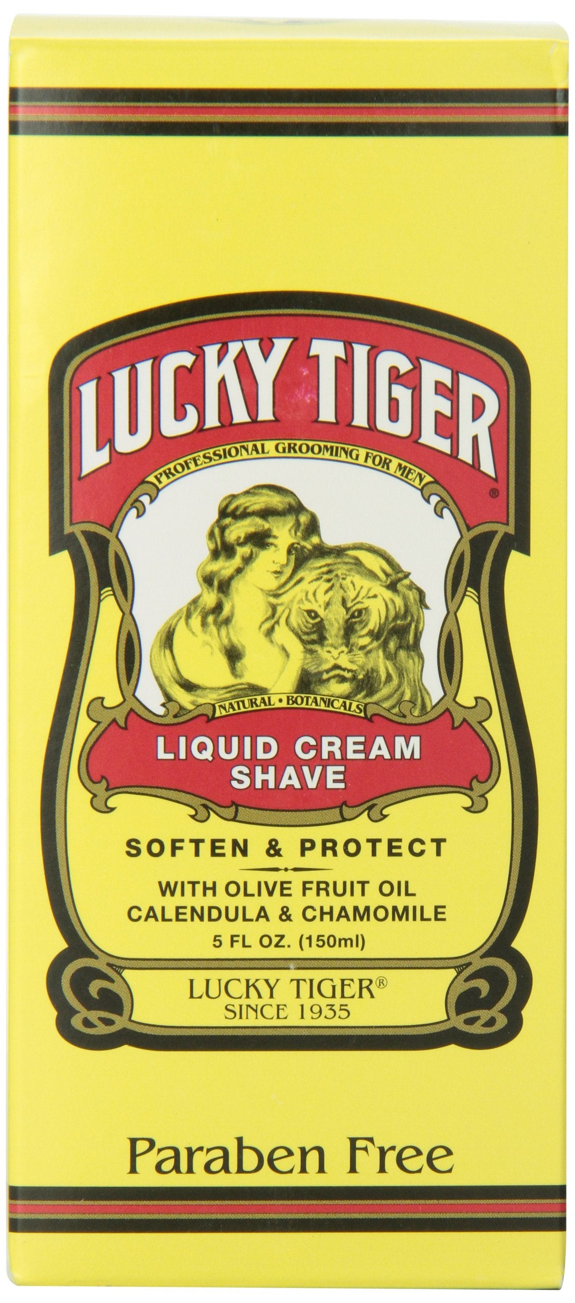 Lucky Tiger Lucky Tiger Liquid Cream Shave, 5 Oz, 5 Oz