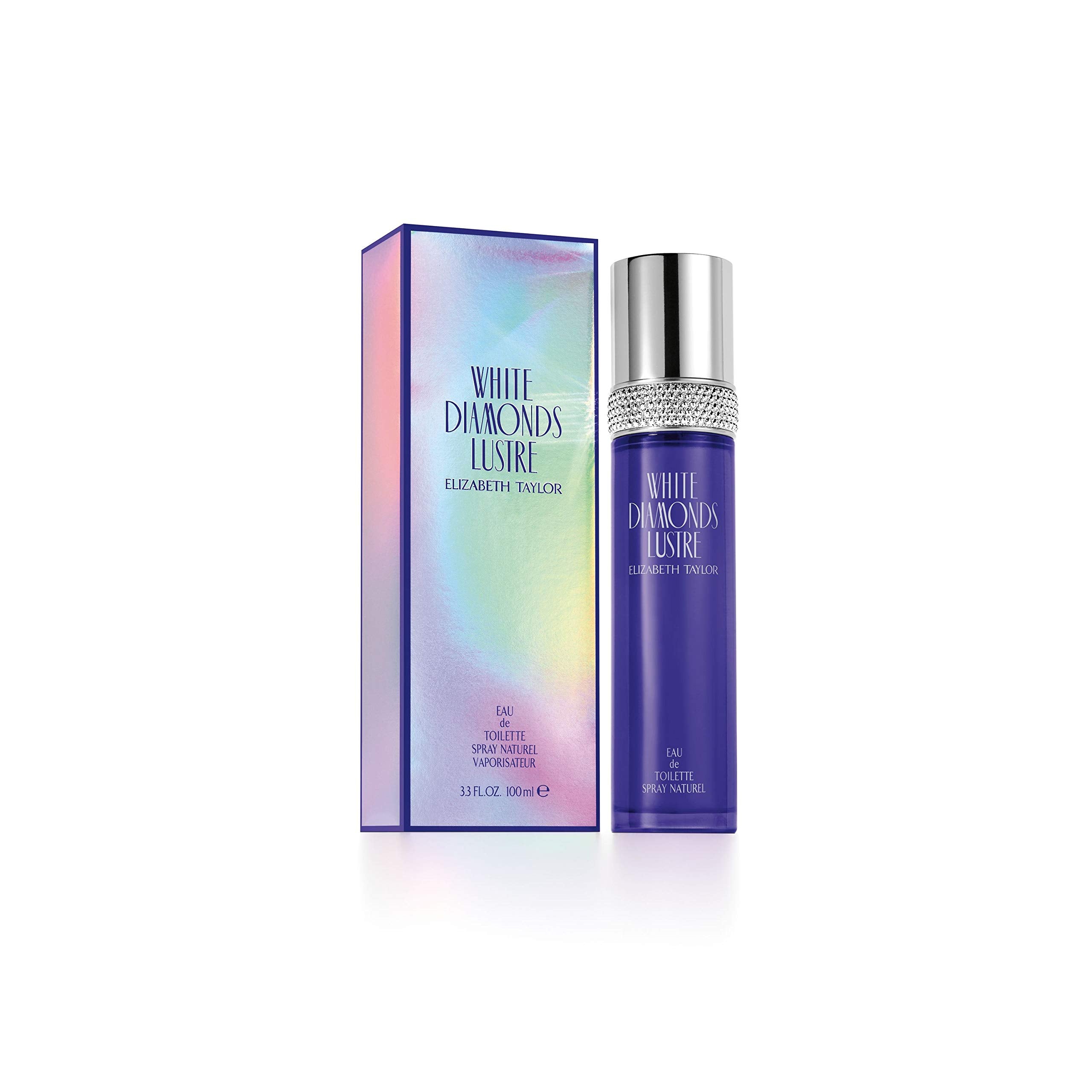 Elizabeth Taylor White Diamonds Luster Eau De Toilette Spray, 3.3 Ounce