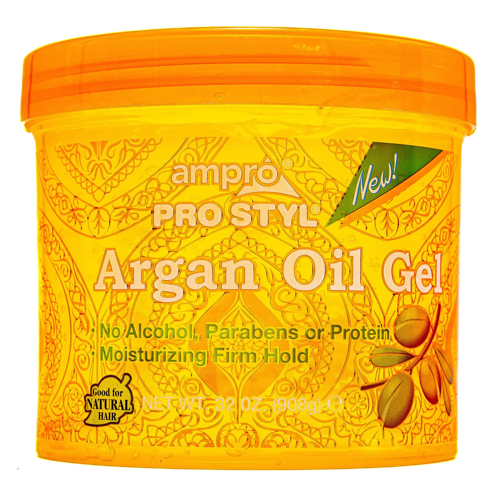 Pro Styl Gel - Argan Oil By Ampro For Women - 32 Oz Gel