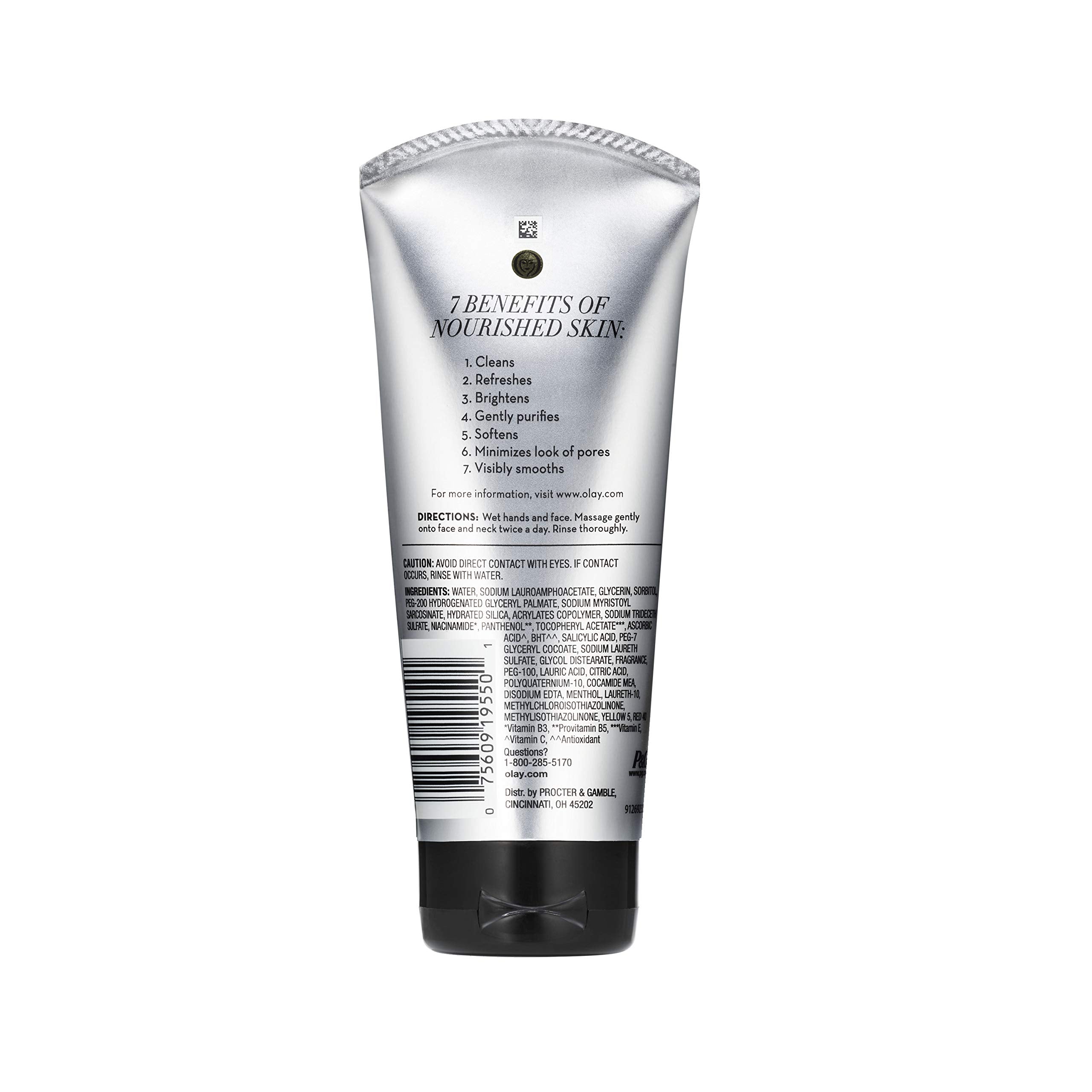 Facial Cleanser by Olay Total Effects Refreshing Citrus Scrub Face Cleanser, 5 Ounce