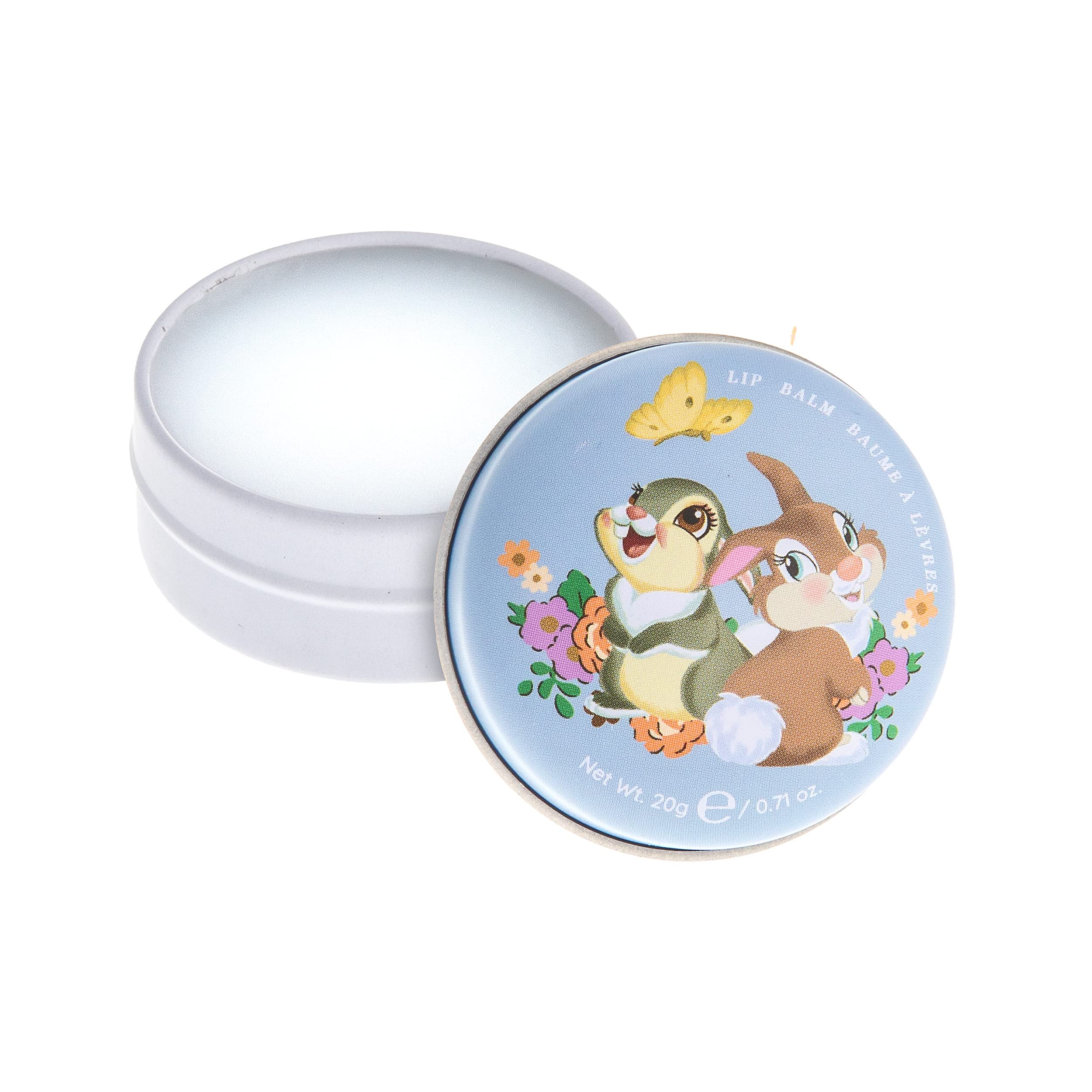 Mad Beauty Disney Beauty of Bambi Lip Balm Duo | Cruelty-Free Cosmetics | Strawberry & Vanilla Scented | Skincare Gifts for Wome