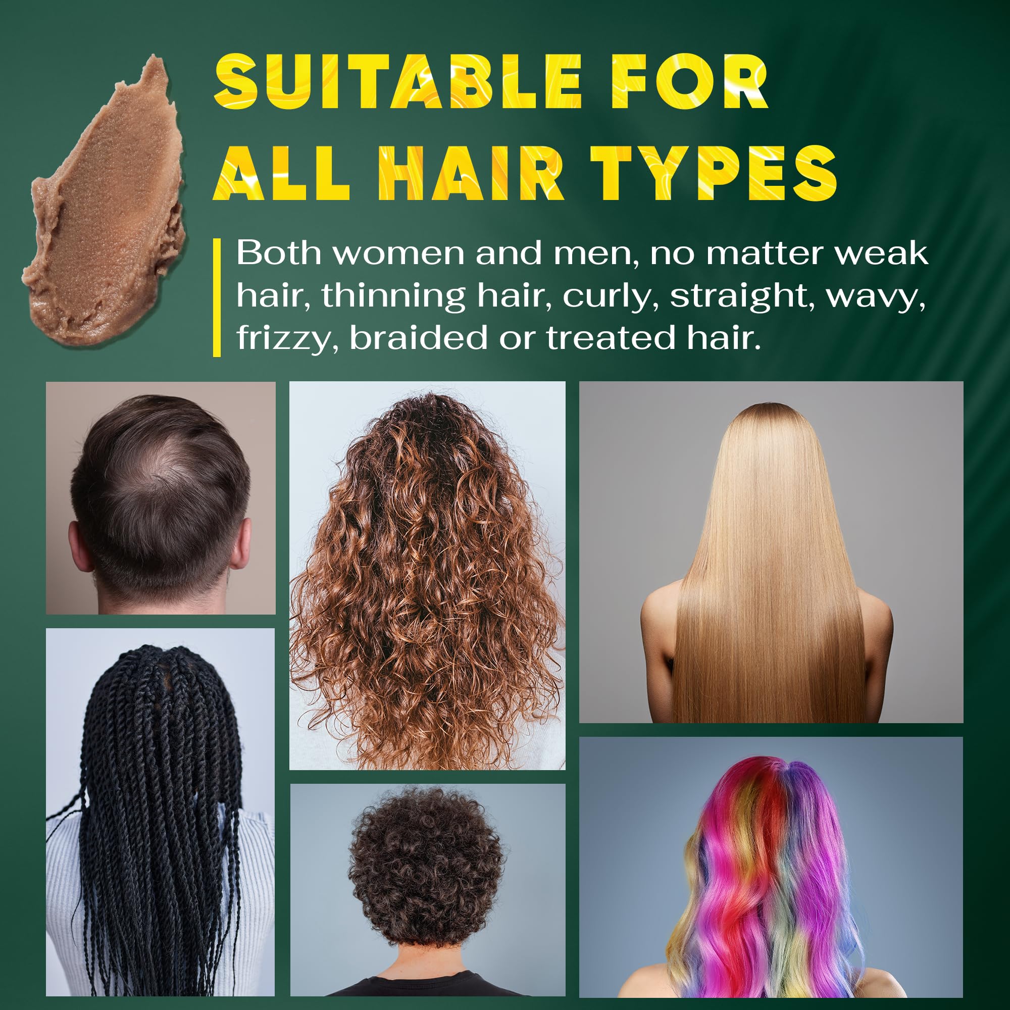 BRIGHTJUNGLE Raw Batana Oil for Hair Growth - 100% Pure, Organic, 5.3oz - Nourishing Hair & Scalp Oil for Men & Women