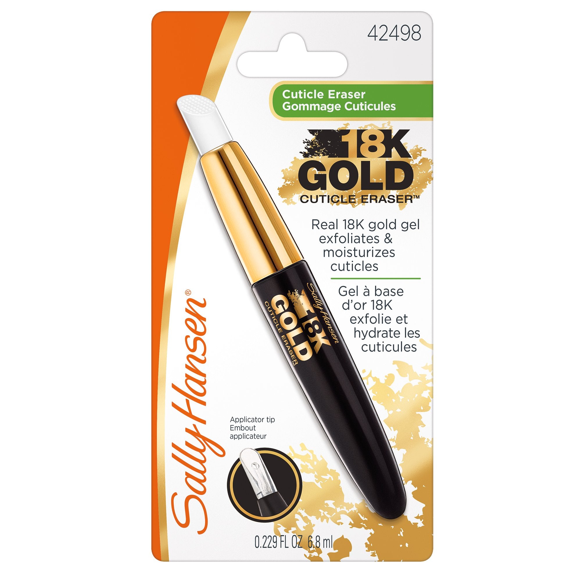 Sally Hansen 18 K Gold Cuticle Eraser 0.22 Oz
