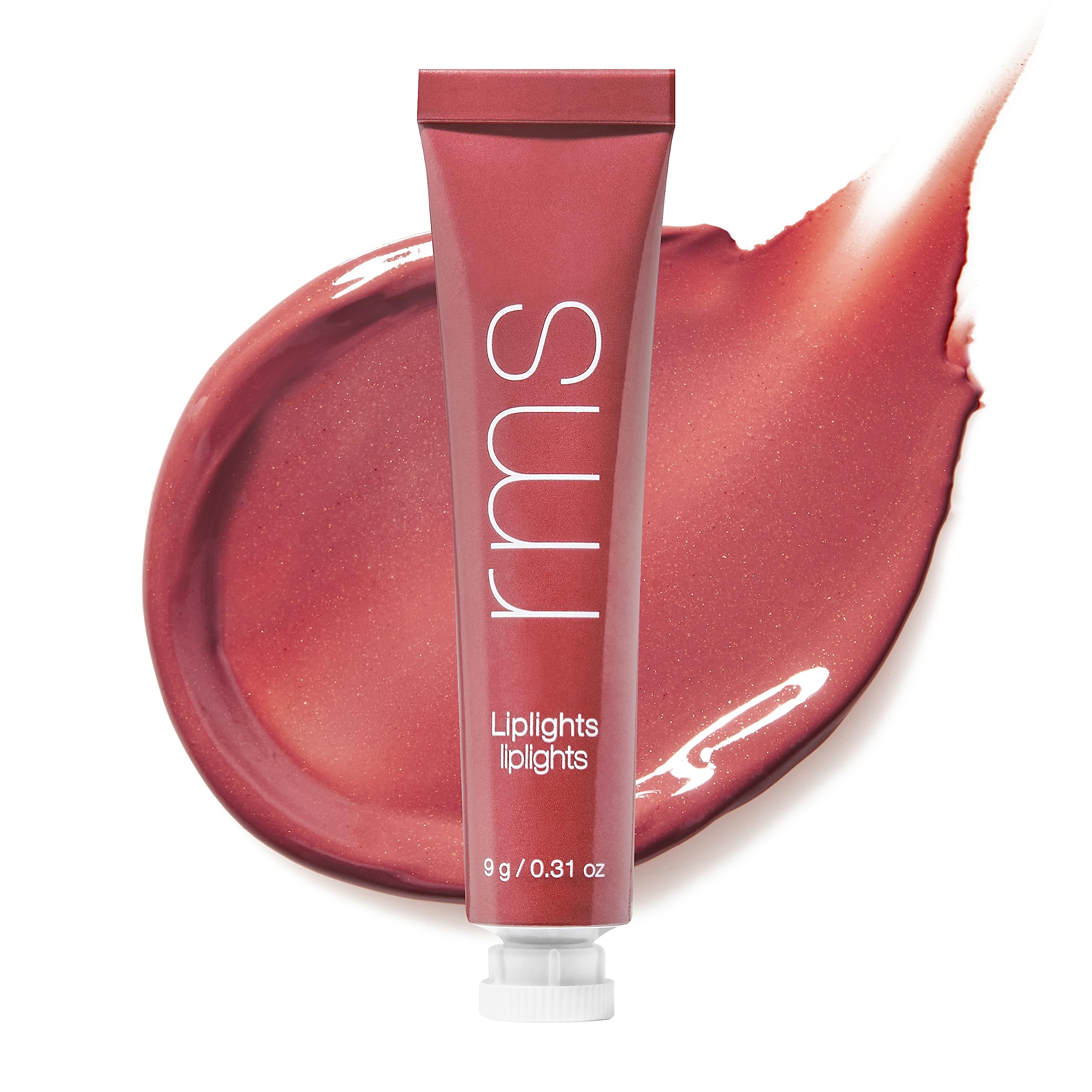 Liplights Cream Lip Gloss - Rumor by RMS Beauty for Women - 0.31 oz Lip Gloss