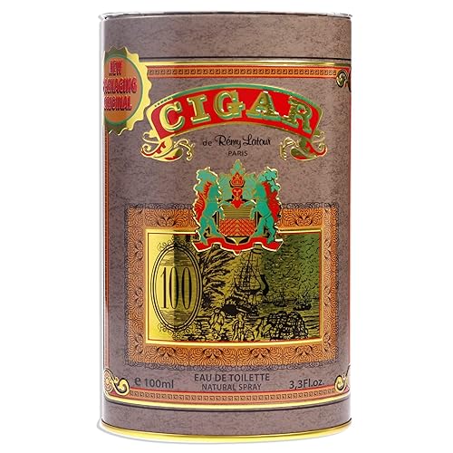 Remy Latour Cigar For Men Eau De Toilette Spray, 3.3 Ounces