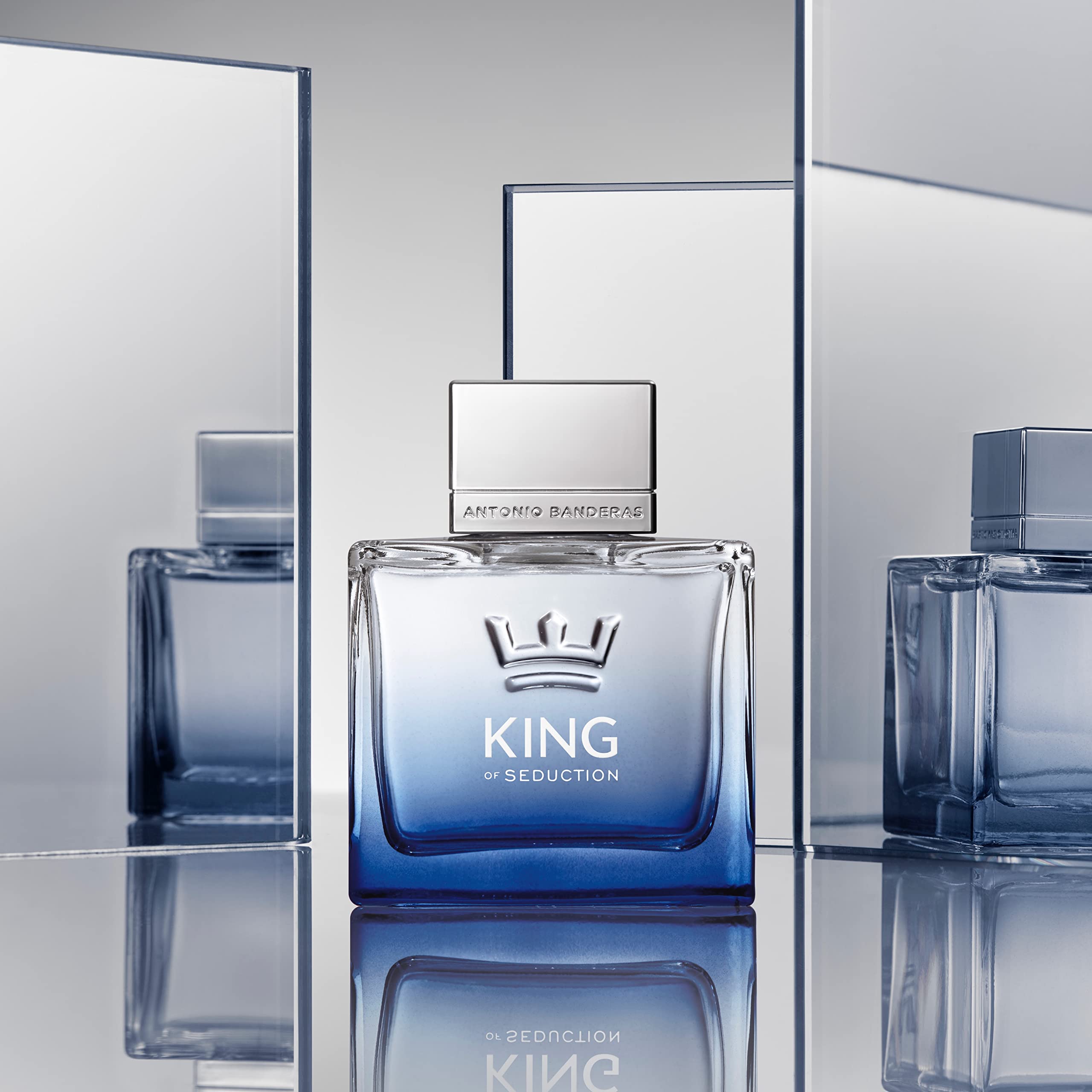 Banderas Antonio Perfumes - King of Seduction - Eau de Toilette for Men - Long Lasting - Masculine, Intense and Energetic Fragra