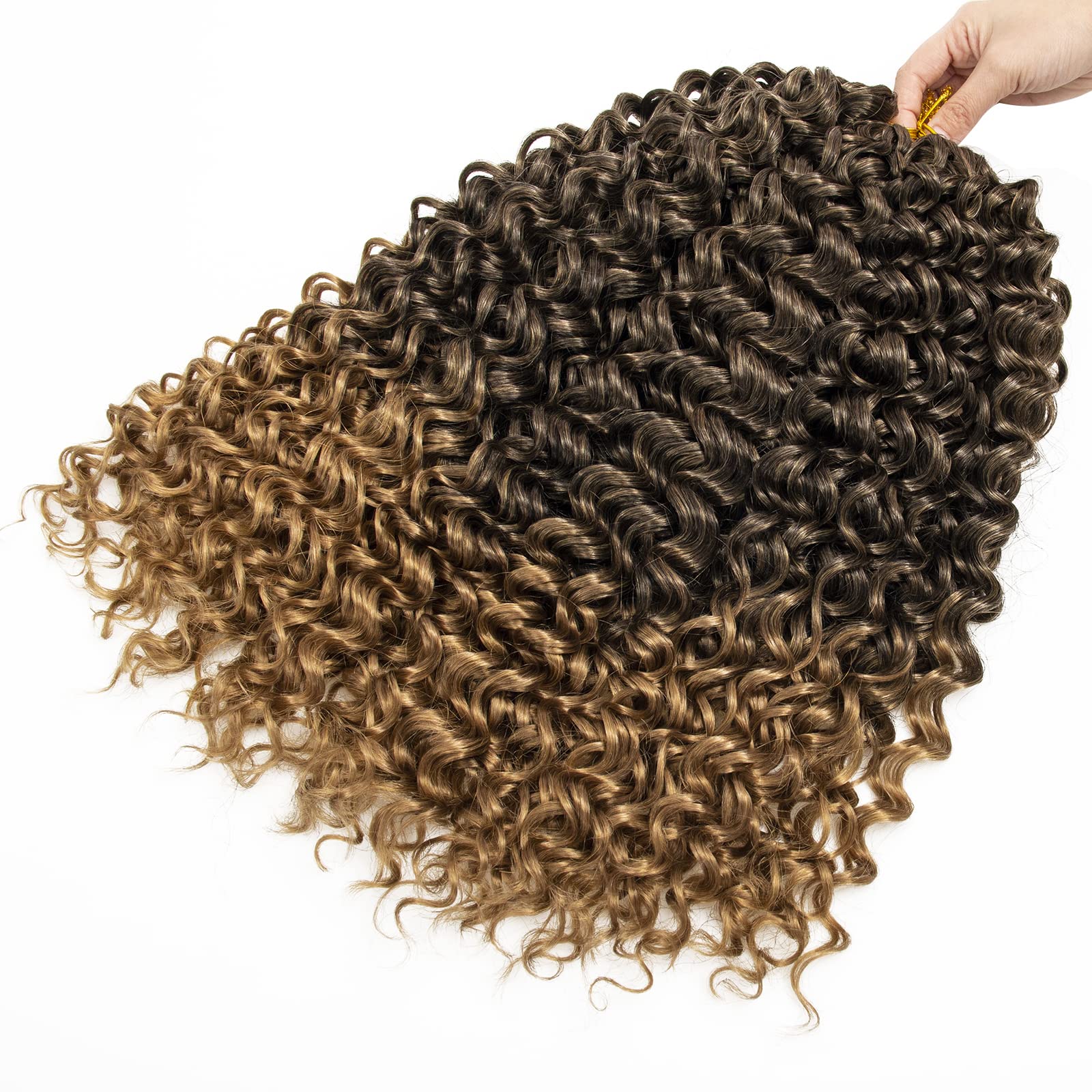 Yxcherishair 8 Packs Curly Crochet Hair Gogo Curl Crochet Hair For Women Deep Wave Braiding Hair,Synthetic Bohemian Crochet Brai