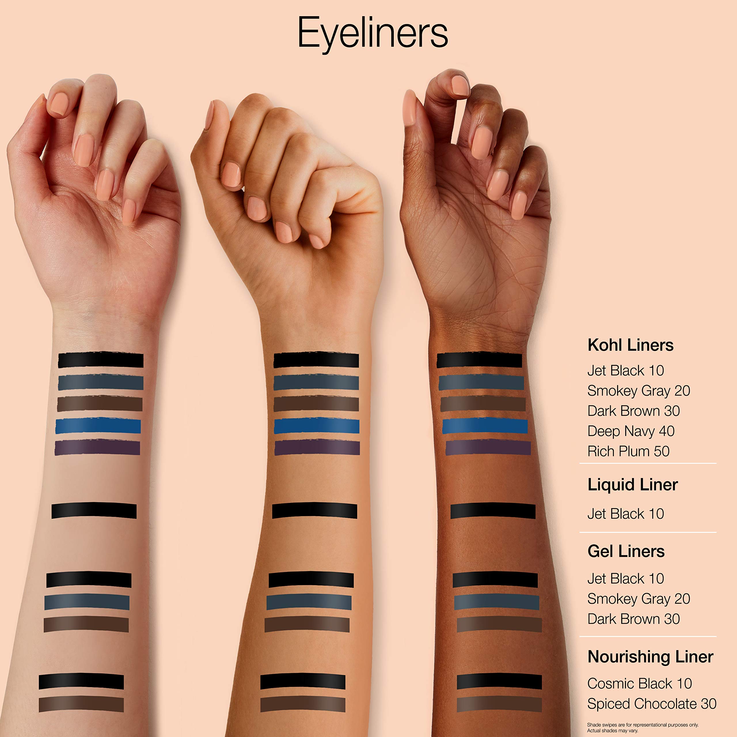 Neutrogena Smokey Kohl Eyeliner With Antioxidant Vitamin E, Water-Resistant & Smooth-Gliding Eyeliner Makeup, Smokey Gray, 0014