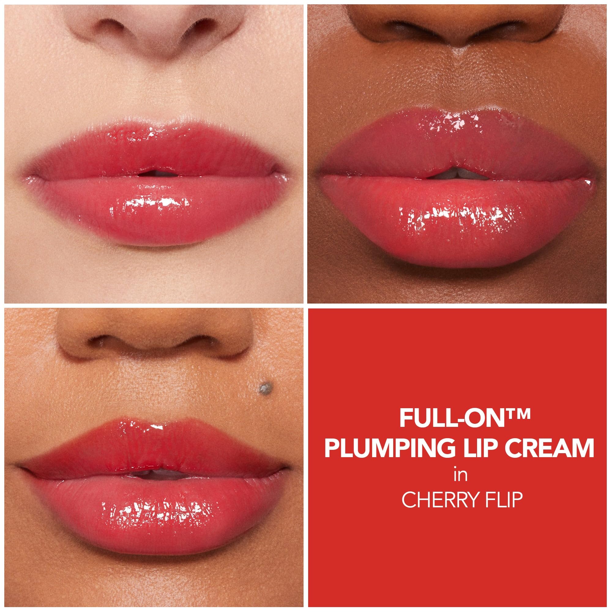 Buxom Full-On Plumping Lip Cream, Cherry Flip