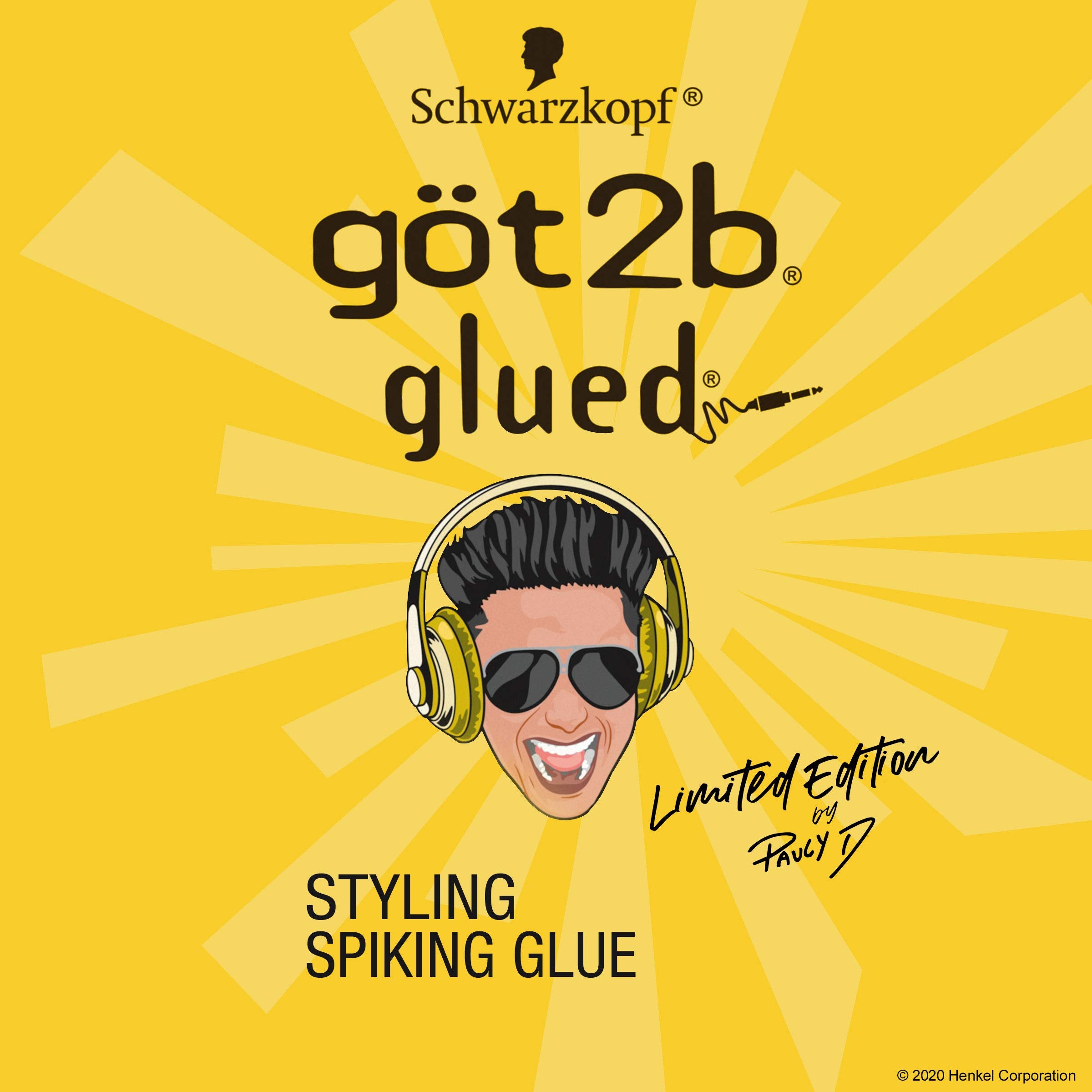 Got2B Glued Limited Edition Spiking Glue by DJ Pauly D, 6 Ounce