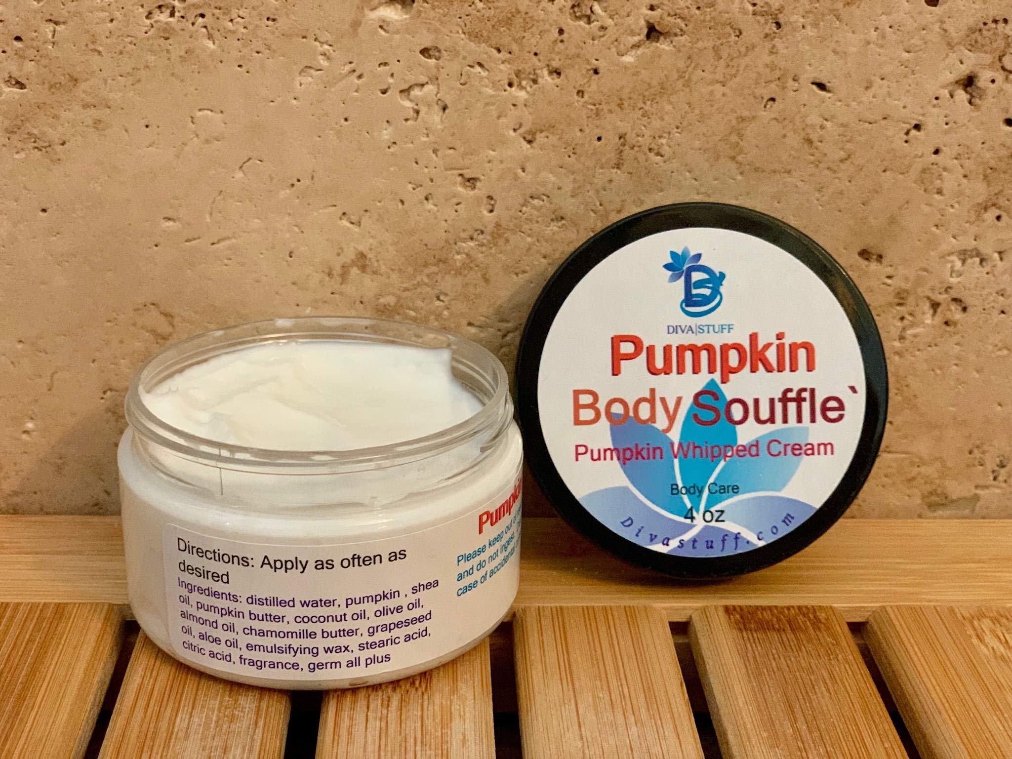Pumpkin Souffle Body Cream By Diva Stuff, 4 Oz