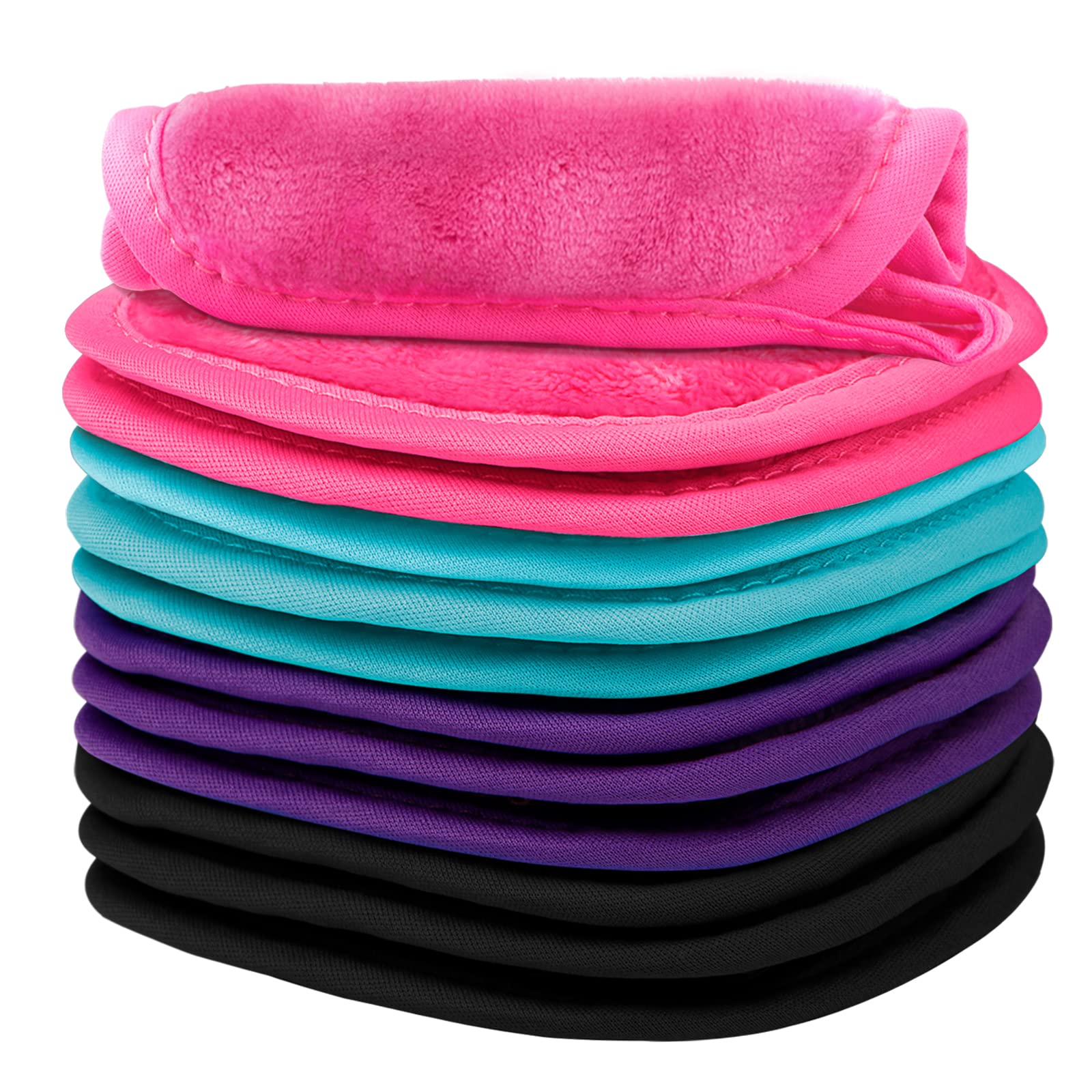 Orighty Makeup Remover Cloths 12 Pack, Makeup Removal Face Cleansing Cloth, Reusable Makeup Remover Pads Remove Instantly Dirt W