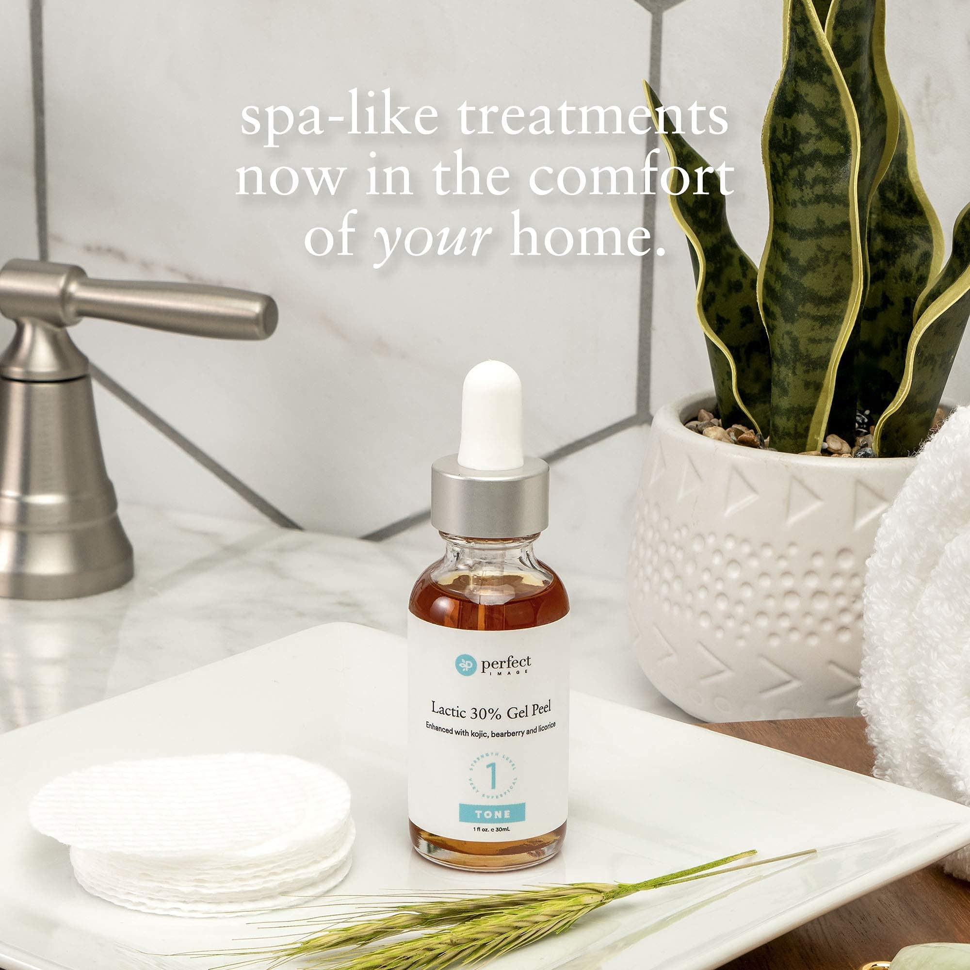 Lactic Gel Peel - Enhanced With Kojic, Bearberry, Licorice, And Botanicals (30% Strength)