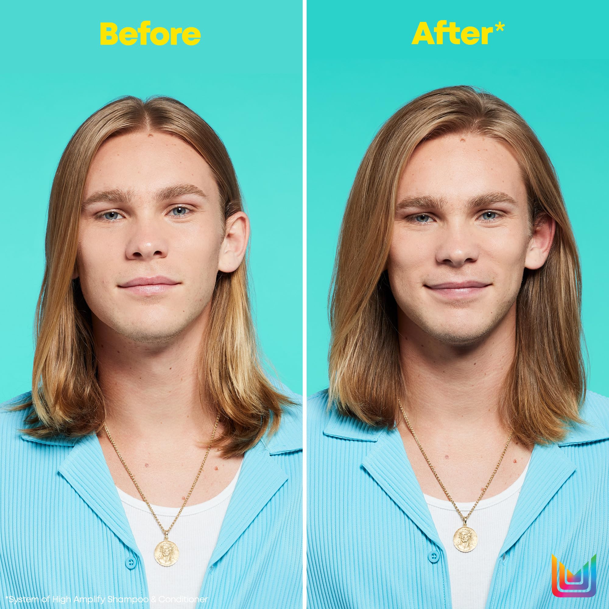 Matrix High Amplify Volumizing Shampoo  Instant Lift & Lasting Volume Silicone-Free Boost Structure In Fine, Limp Hair Salon Pro