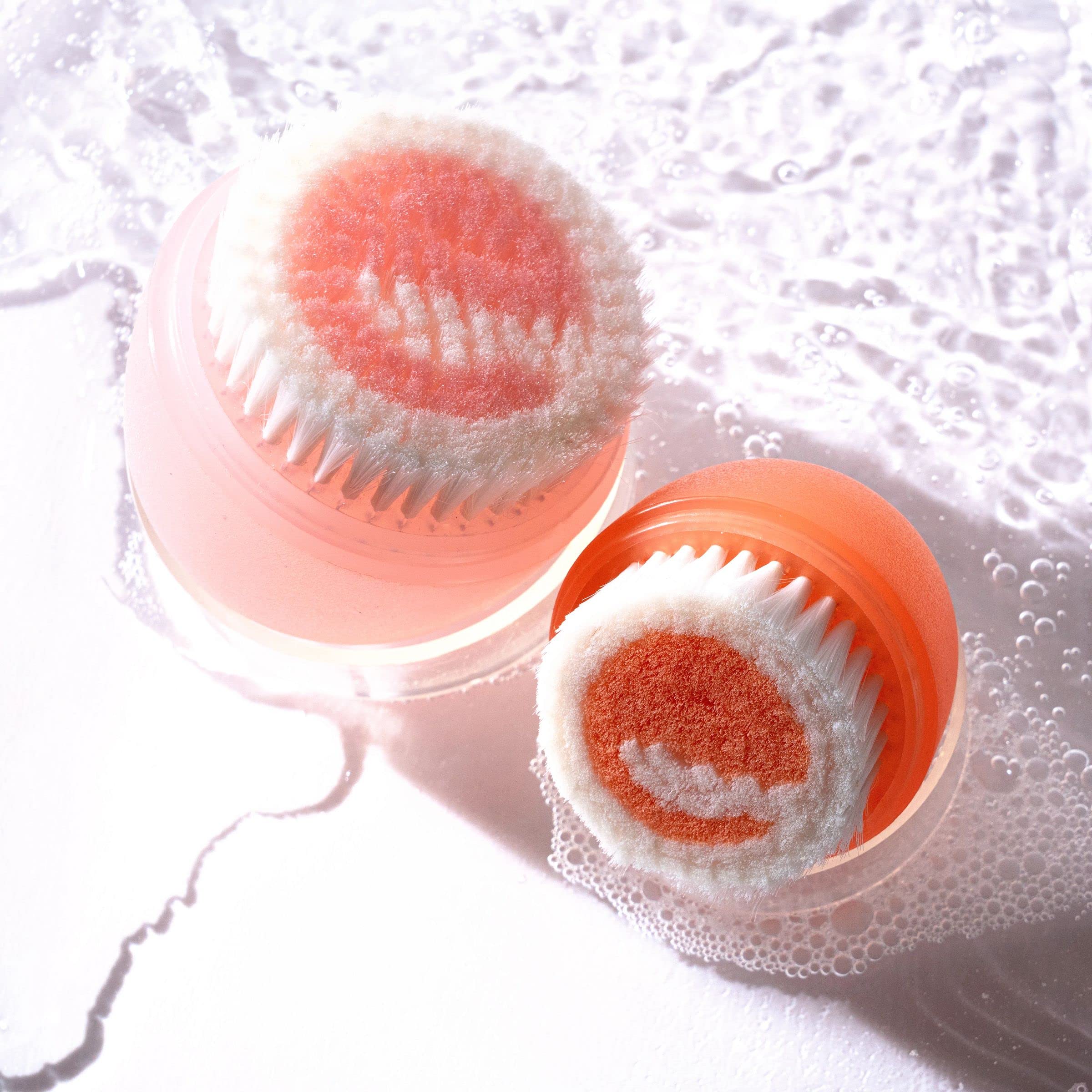 Ecotools Deep Cleansing Facial Brush, For Facial Cleansers & Balms, Removes Oil, Dirt & Impurities, Exfoliating, Revives Dull Sk