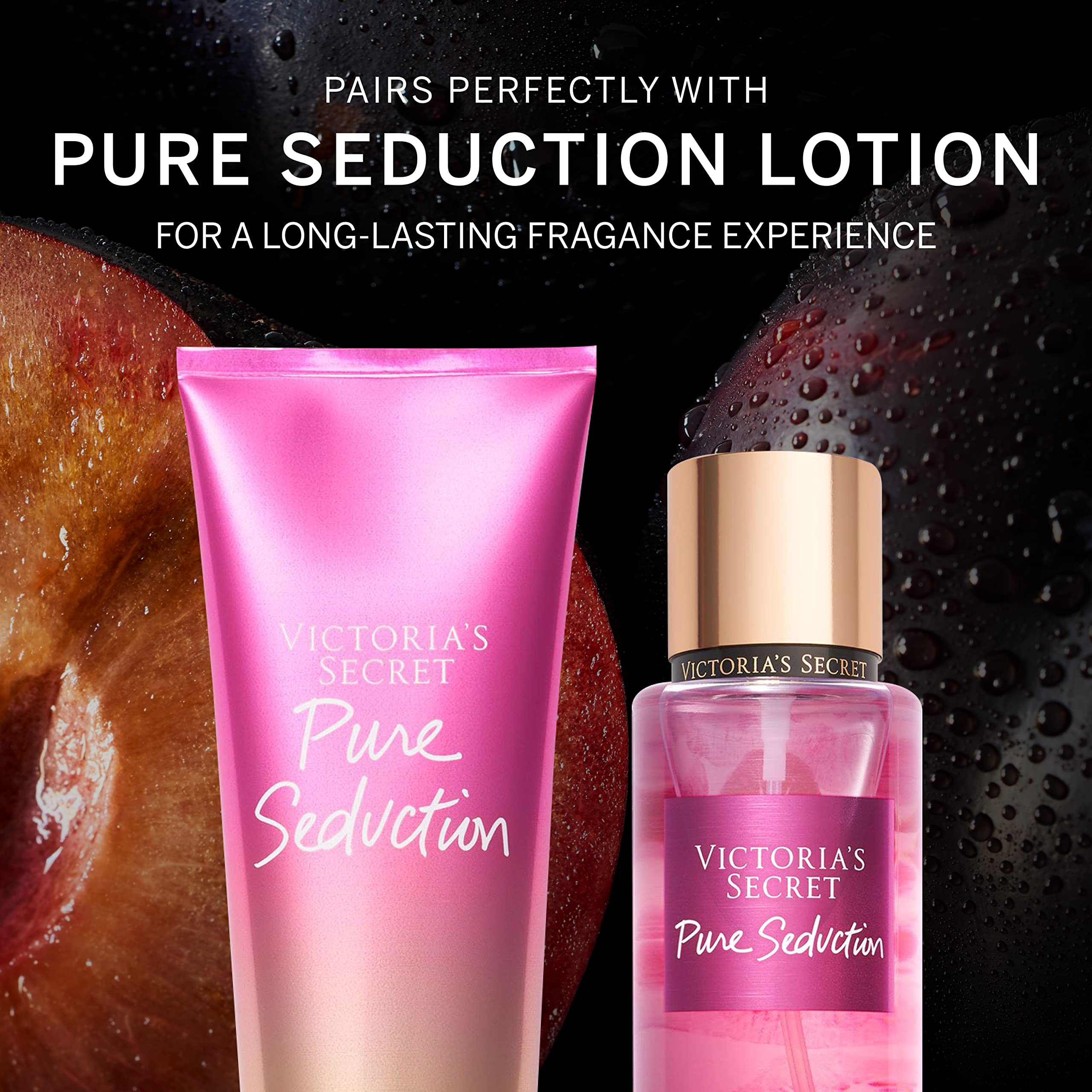 Victoria's Secret Pure Seduction Body Mist Spray for Women, 8.4 oz, Refreshing Fragrance, Model QOG-Vic-86151