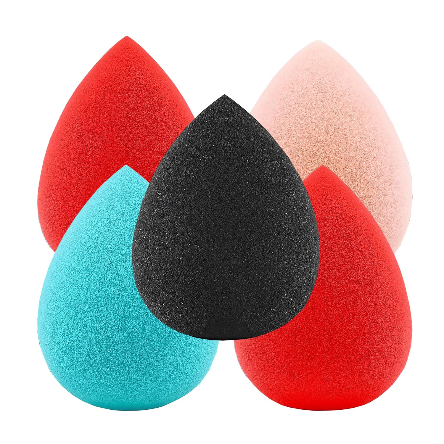 Suake Beauty Blender Sponge For Face Makeup  Soft, LatexFree Makeup Sponge Puff For All Skin Types  Reusable Sponge For Found