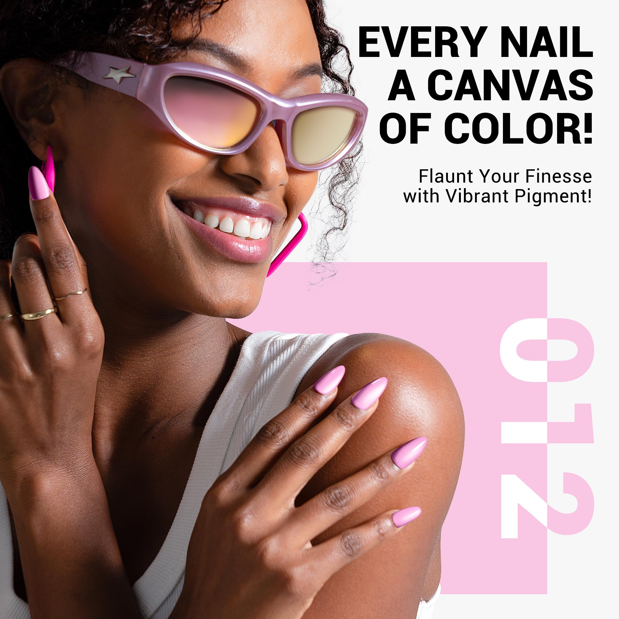 Melodysusie Thick Pink Gel Nail Polish,0.5 Fl Oz Milky Pink Macaron Nails Soak Off Uv Led Creamy Pink Funny Bunny Gel Polish Gif